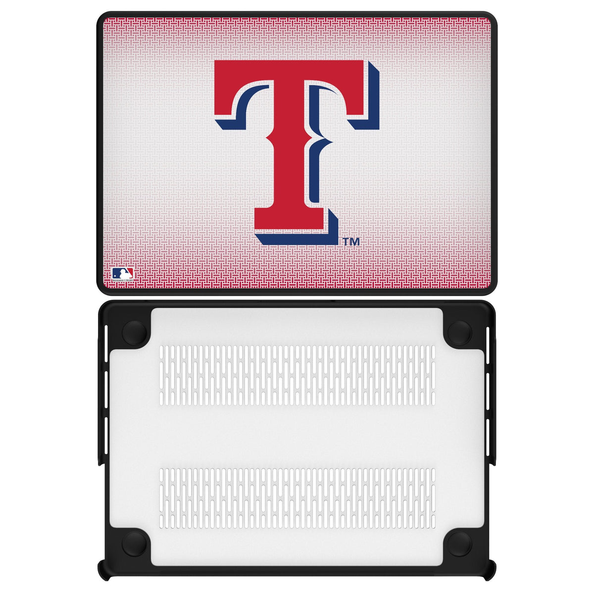 Texas Rangers Linen Laptop Case for Apple MacBook