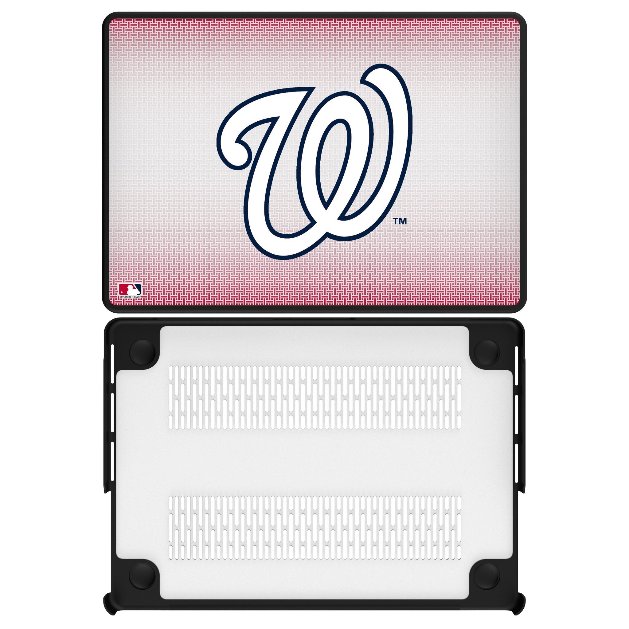 Washington Nationals Linen Laptop Case for Apple MacBook