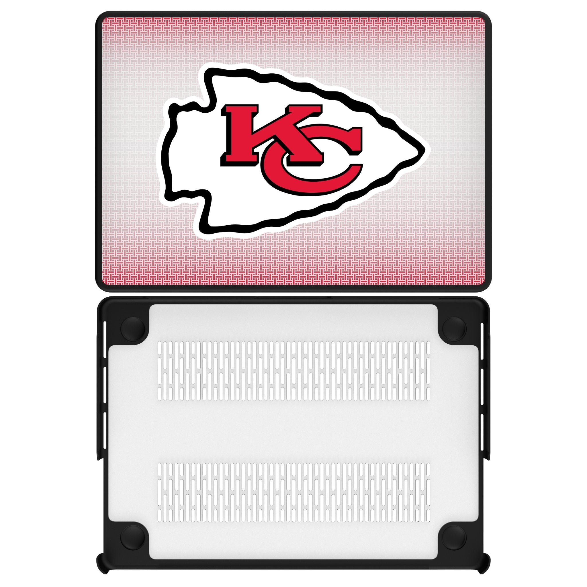 Kansas City Chiefs Linen Laptop Case for Apple MacBook 1