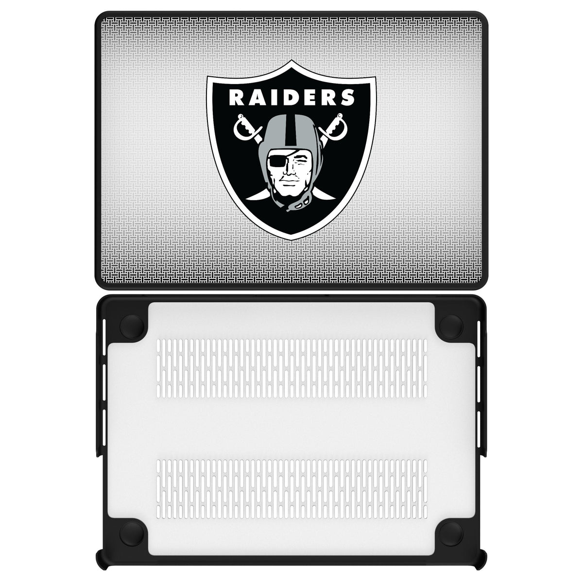 Las Vegas Raiders Linen Laptop Case for Apple MacBook 1