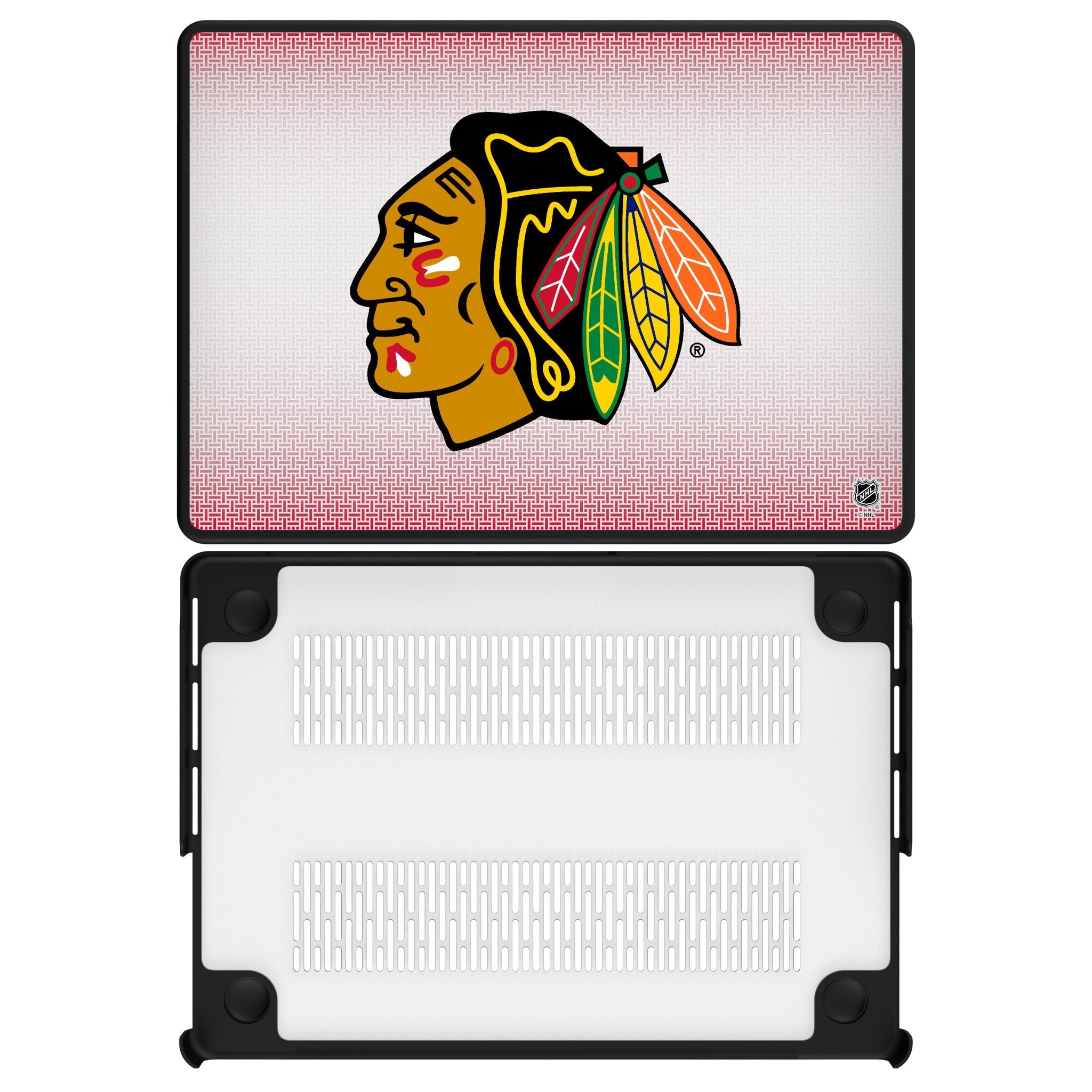 Chicago Blackhawks Linen Laptop Case for Apple MacBook