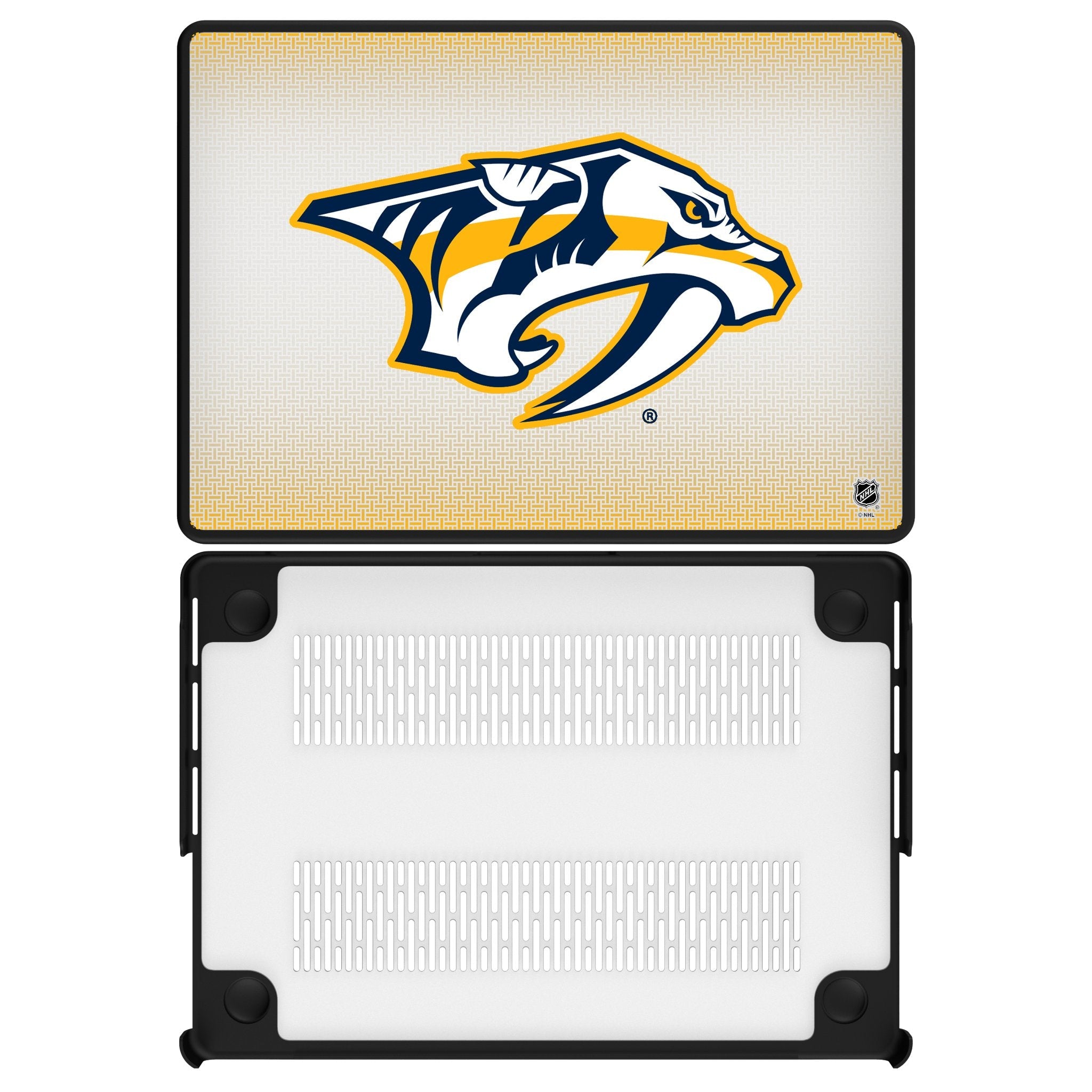 Nashville Predators Linen Laptop Case for Apple MacBook