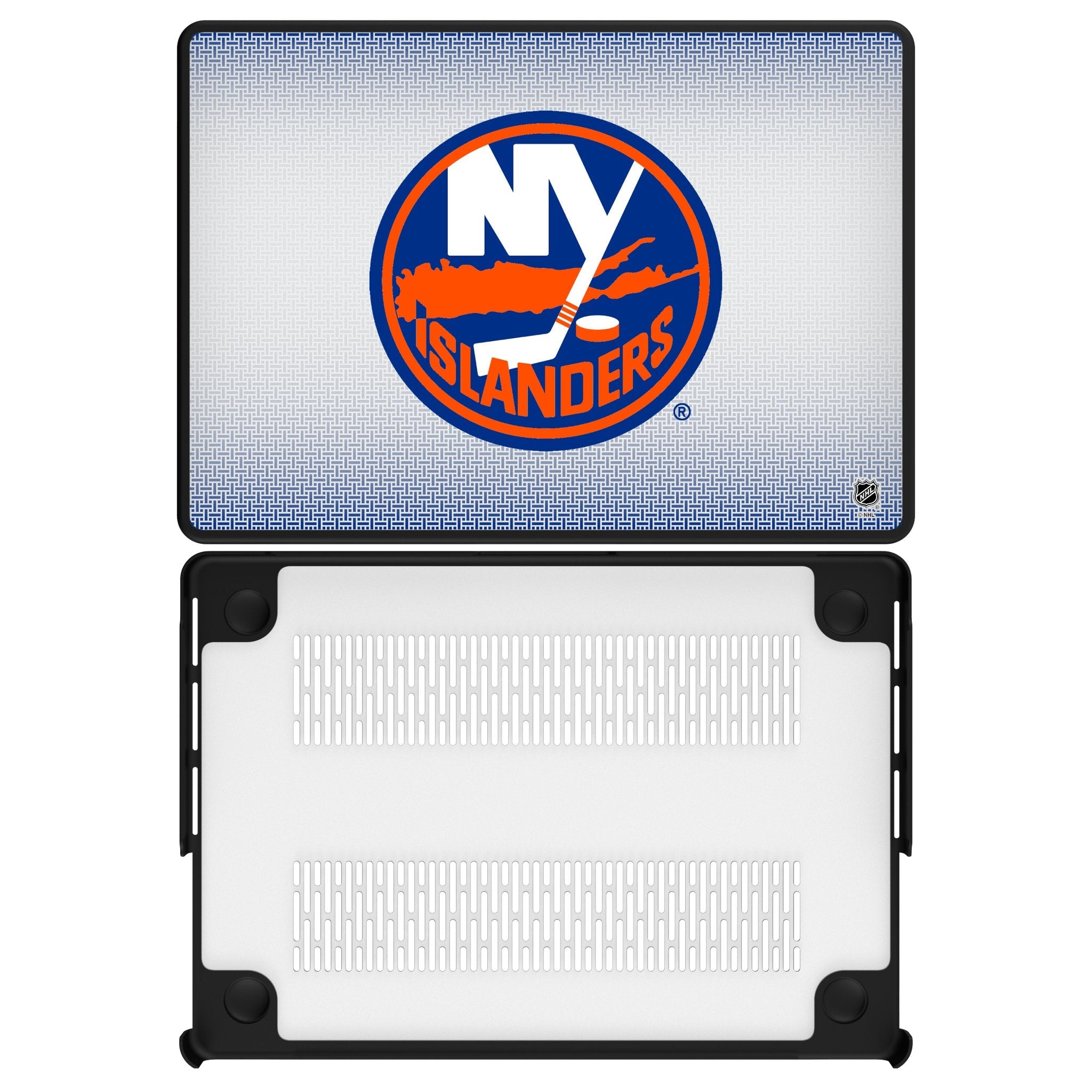 New York Islanders Linen Laptop Case for Apple MacBook