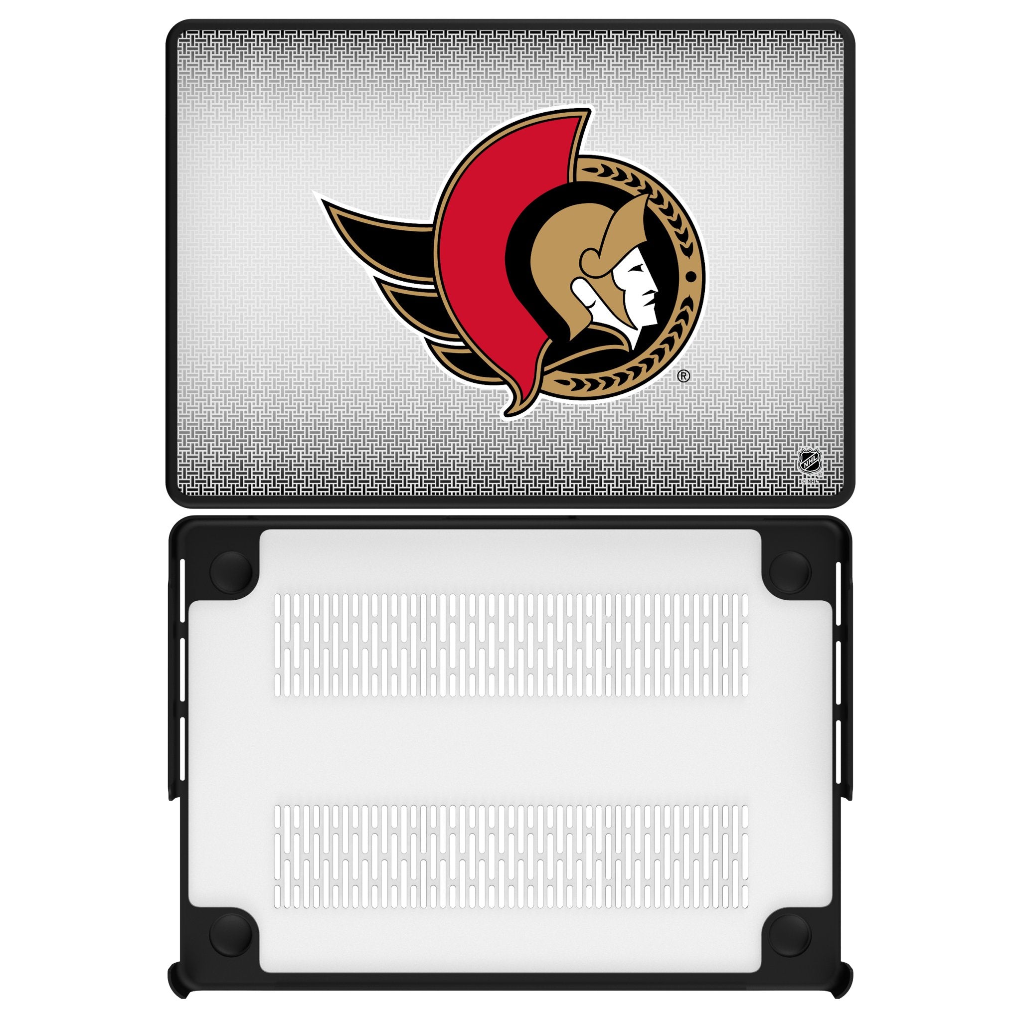 Ottawa Senators Linen Laptop Case for Apple MacBook