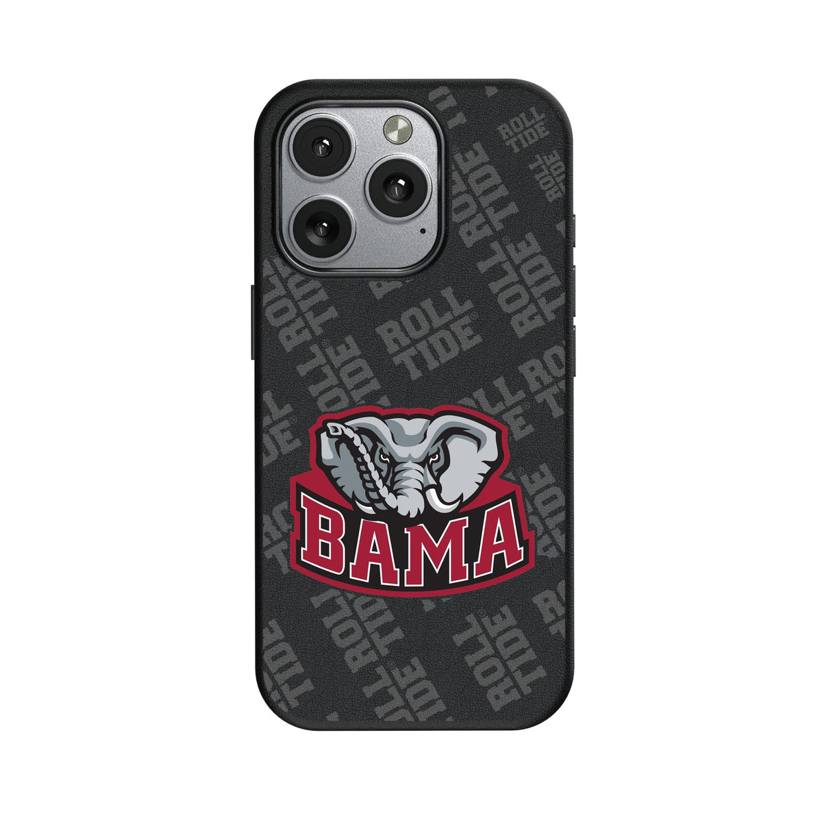 University of Alabama Crimson Tide Script A Quadtile MagSafe Compatible Phone Case for Apple iPhone 1