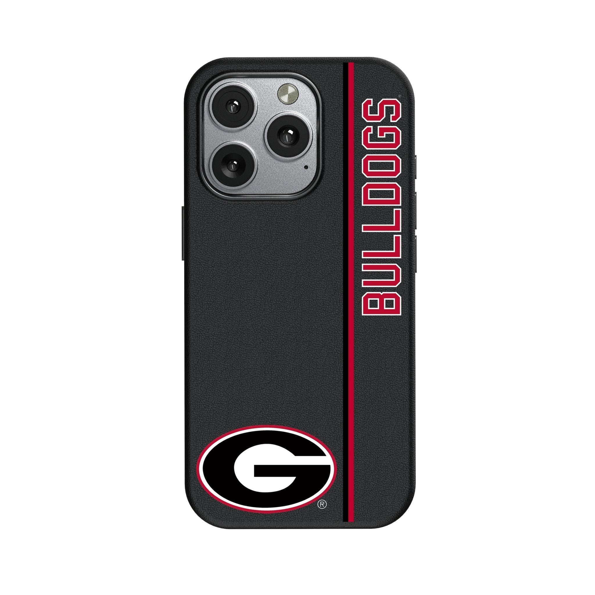 University of Georgia Bulldogs Sidebar MagSafe Compatible Phone Case for Apple iPhone 1