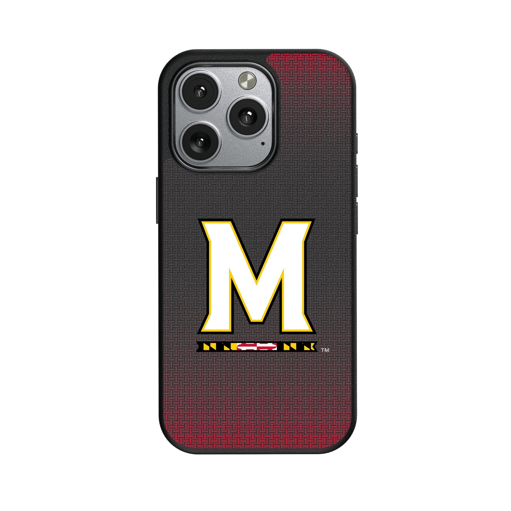 University of Maryland Terrapins Linen MagSafe Compatible Phone Case for Apple iPhone