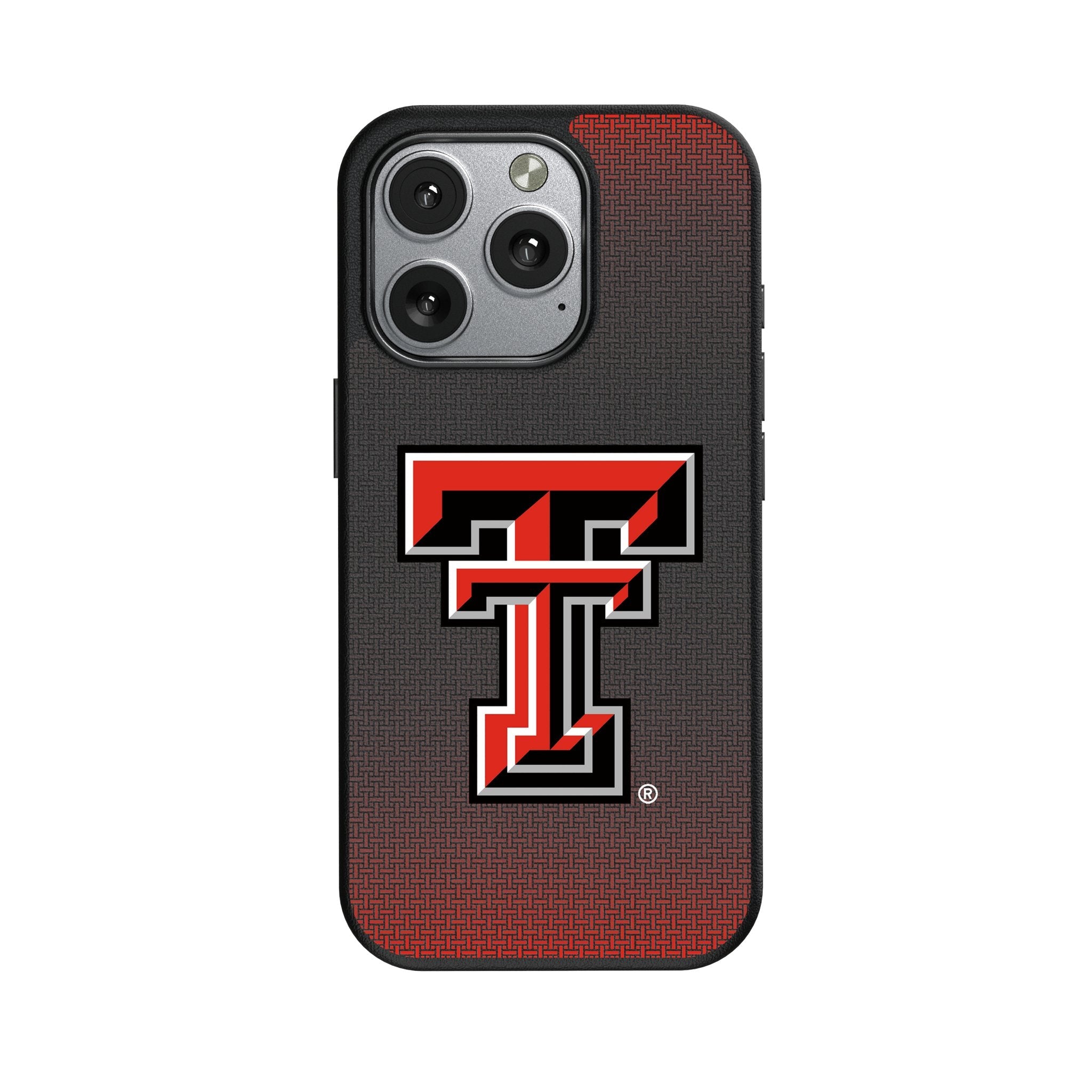 Texas Tech Red Raiders Linen MagSafe Compatible Phone Case for Apple iPhone
