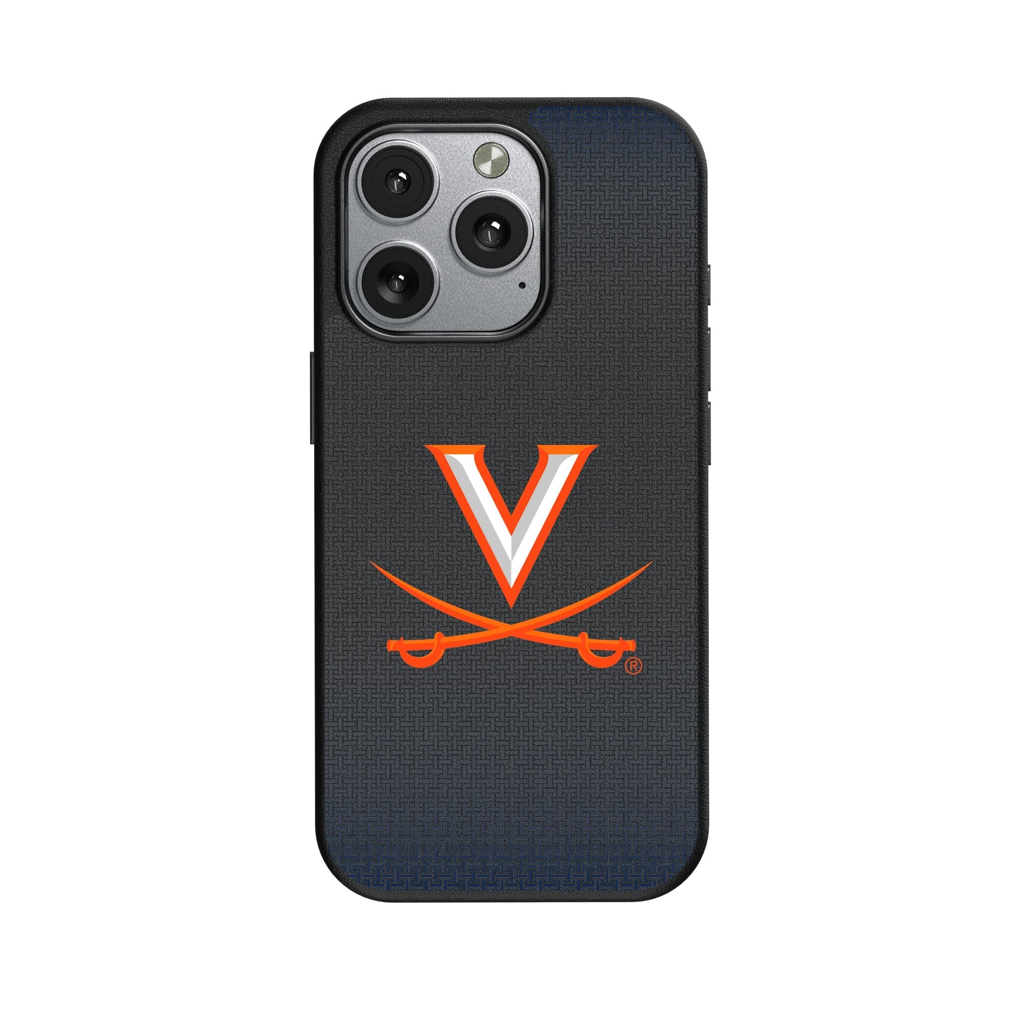 University of Virginia Cavaliers Linen MagSafe Compatible Phone Case for Apple iPhone 1