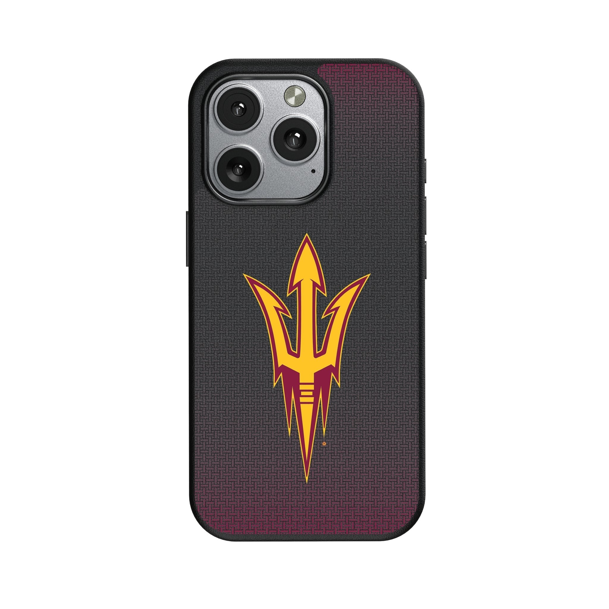 Arizona State University Sun Devils Linen MagSafe Compatible Phone Case for Apple iPhone