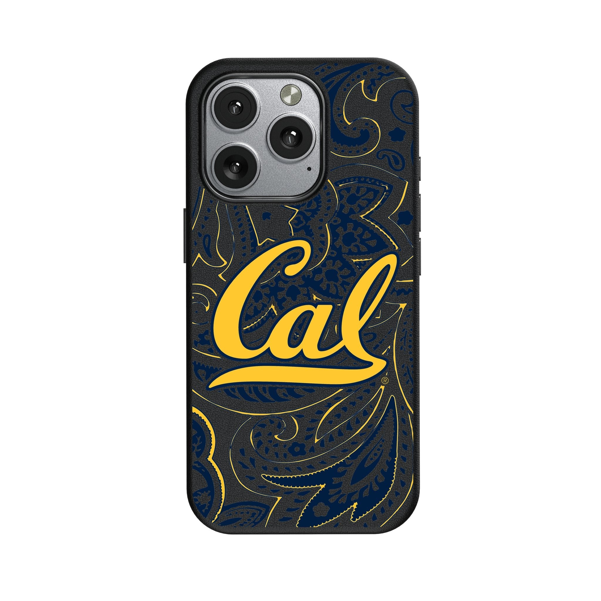 University of California Berkeley Golden Bears Paisley MagSafe Compatible Phone Case for Apple iPhone