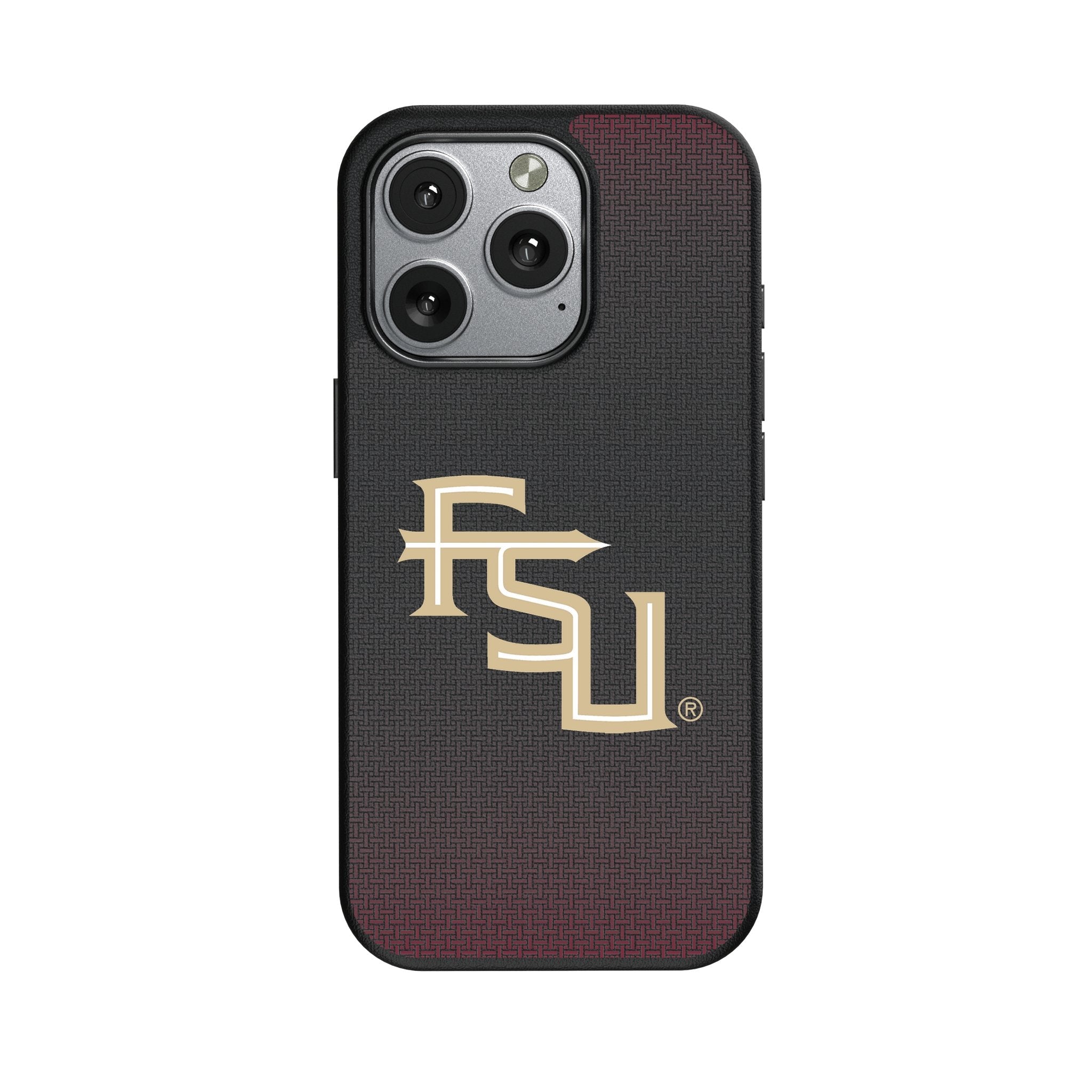 Florida State University Seminoles Athletic Wordmark Linen MagSafe Compatible Phone Case for Apple iPhone