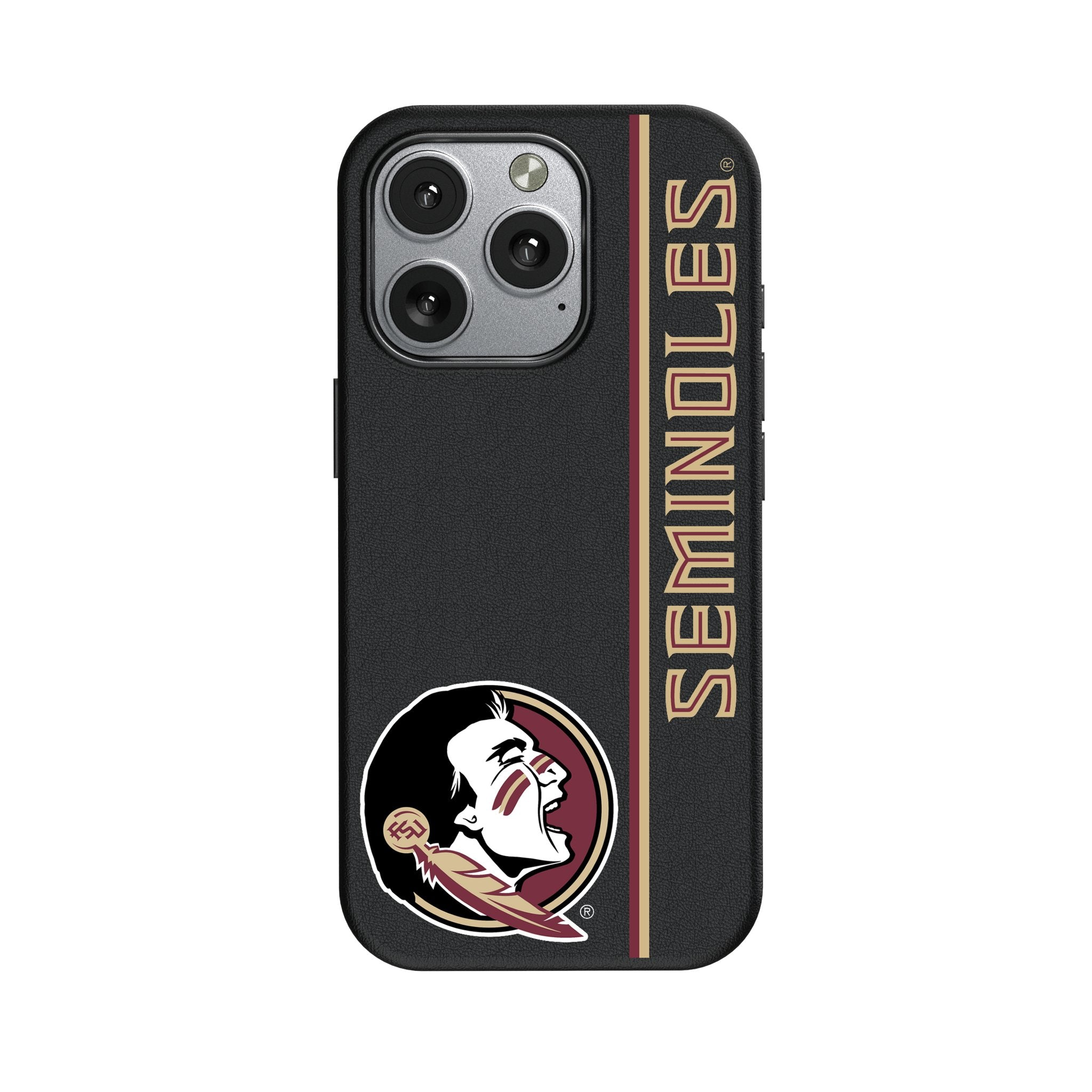 Florida State University Seminoles Sidebar MagSafe Compatible Phone Case for Apple iPhone 1
