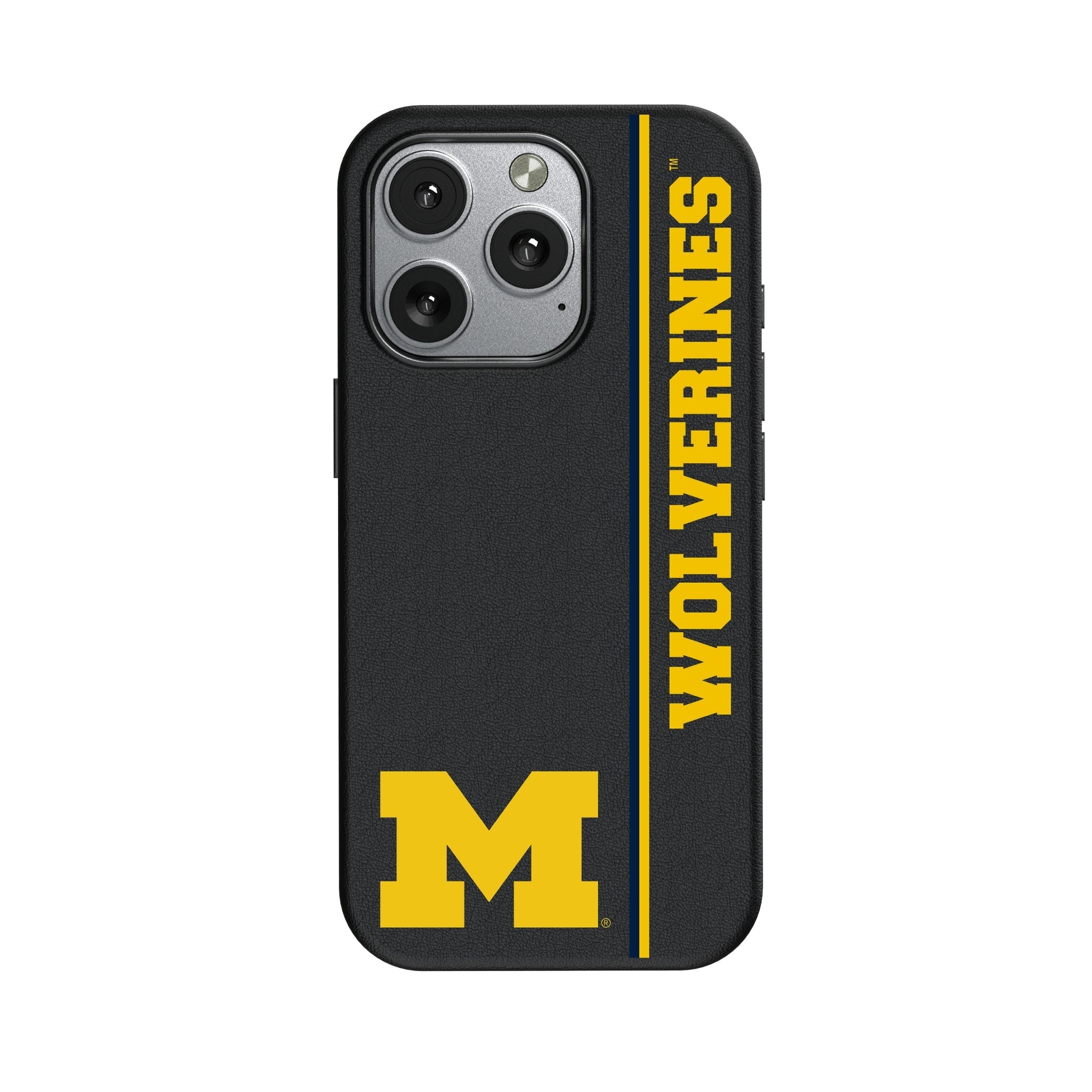 University of Michigan Wolverines Sidebar MagSafe Compatible Phone Case for Apple iPhone