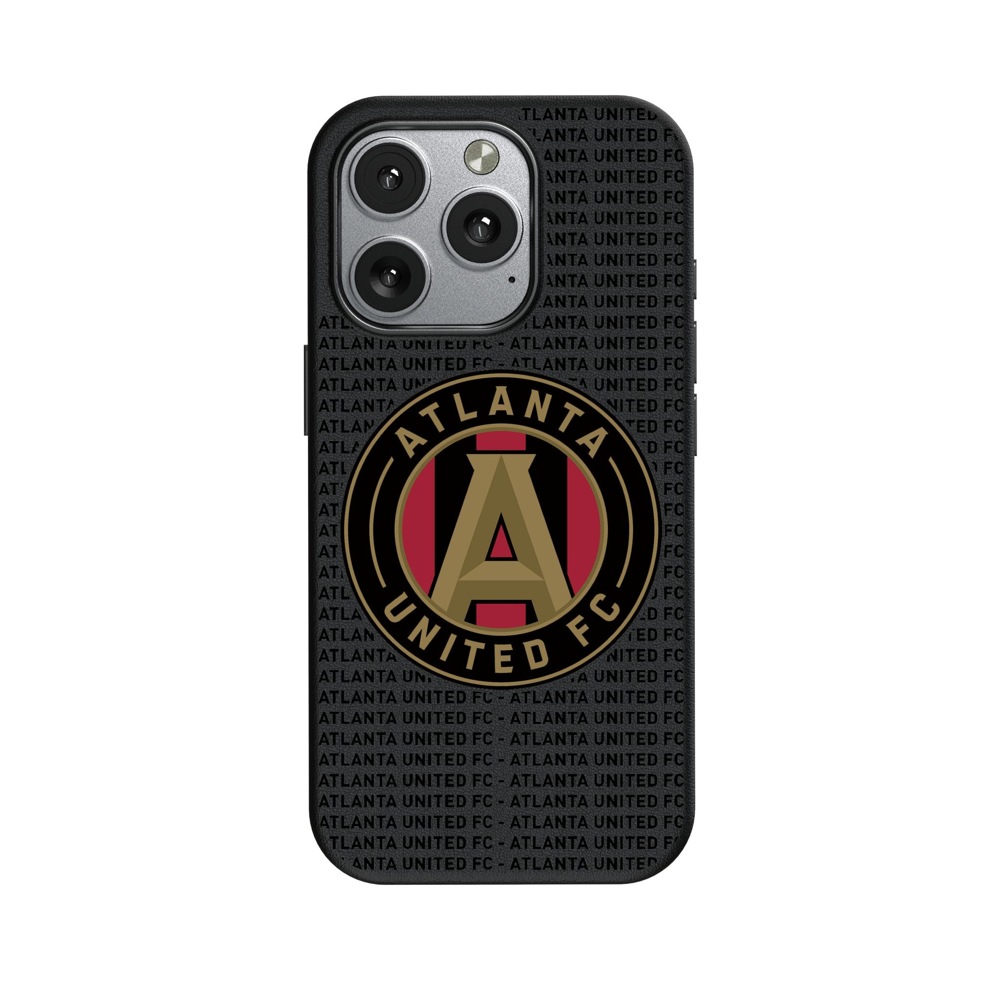 Atlanta United FC Text Backdrop MagSafe Compatible Phone Case for Apple iPhone