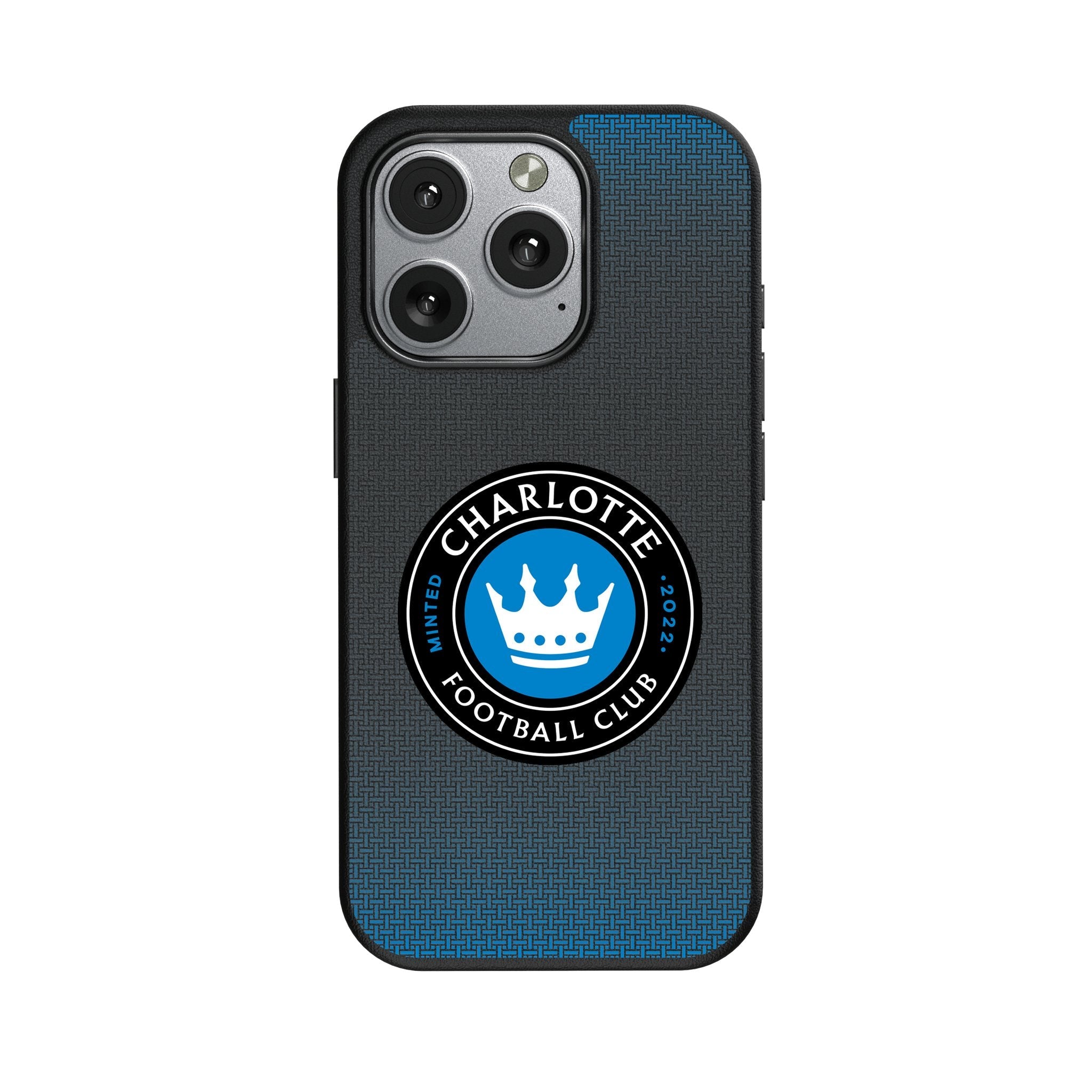 Charlotte FC Linen MagSafe Compatible Phone Case for Apple iPhone