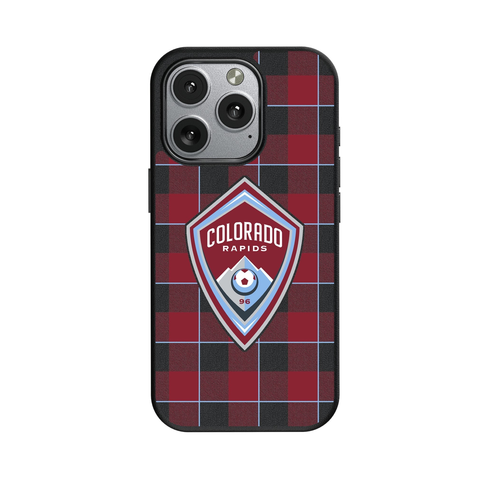 Colorado Rapids Plaid MagSafe Compatible Phone Case for Apple iPhone