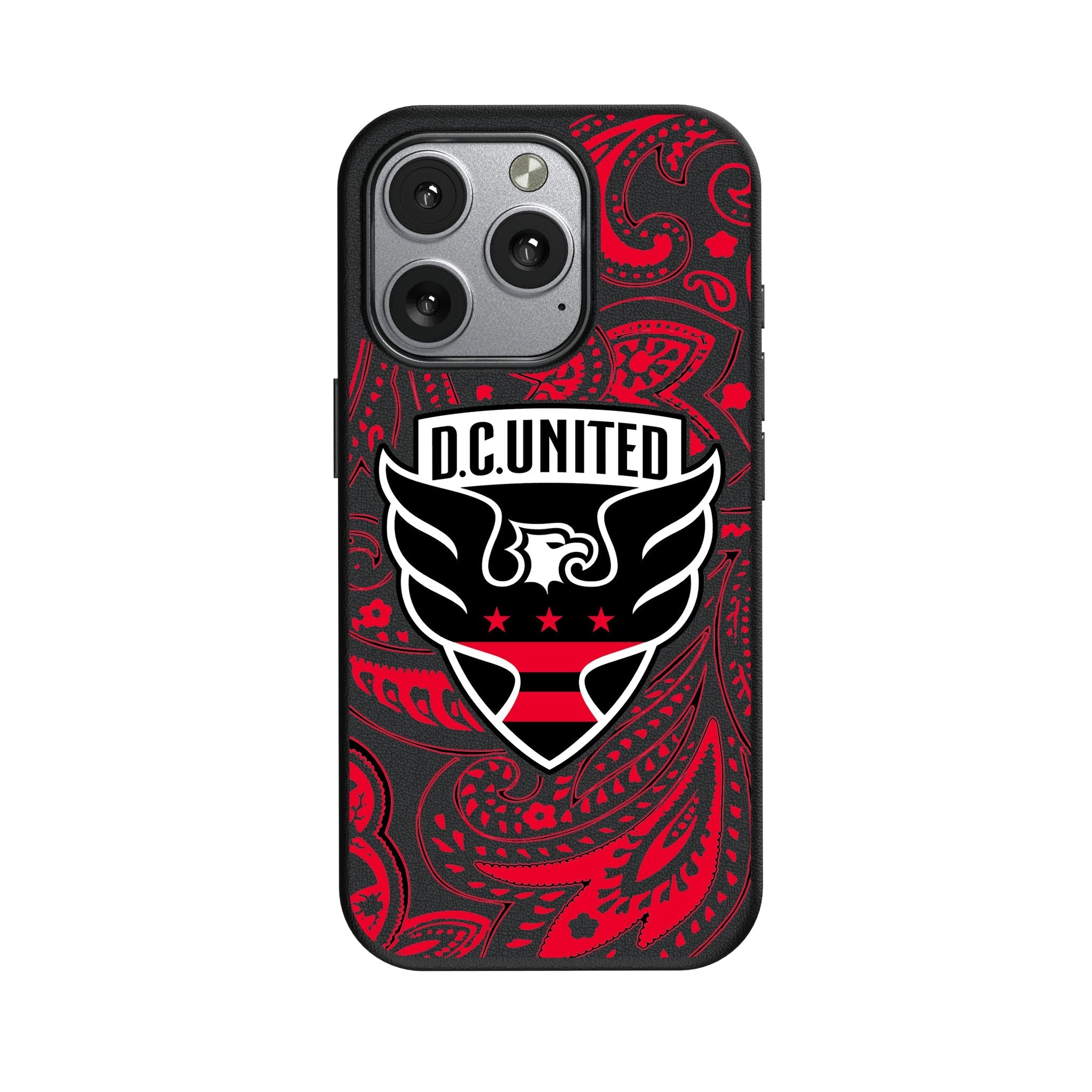 DC United Paisley MagSafe Compatible Phone Case for Apple iPhone