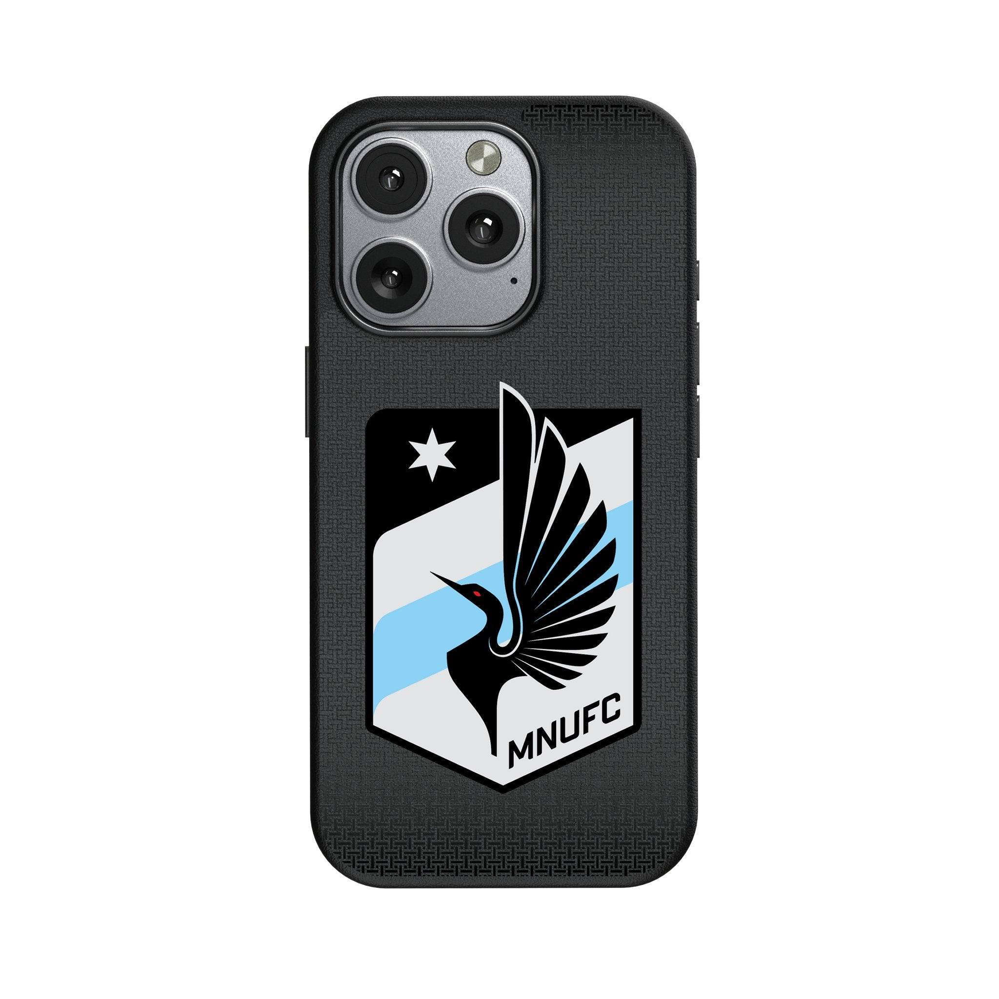 Minnesota United FC Linen MagSafe Compatible Phone Case for Apple iPhone 1