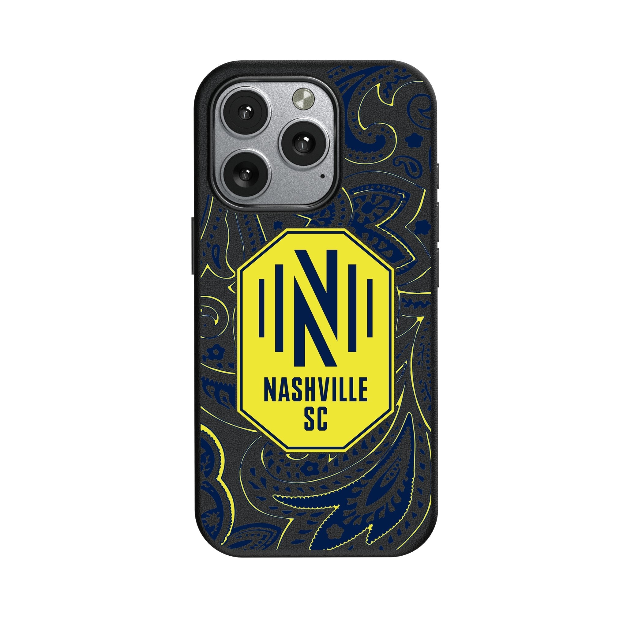 Nashville SC Paisley MagSafe Compatible Phone Case for Apple iPhone 1