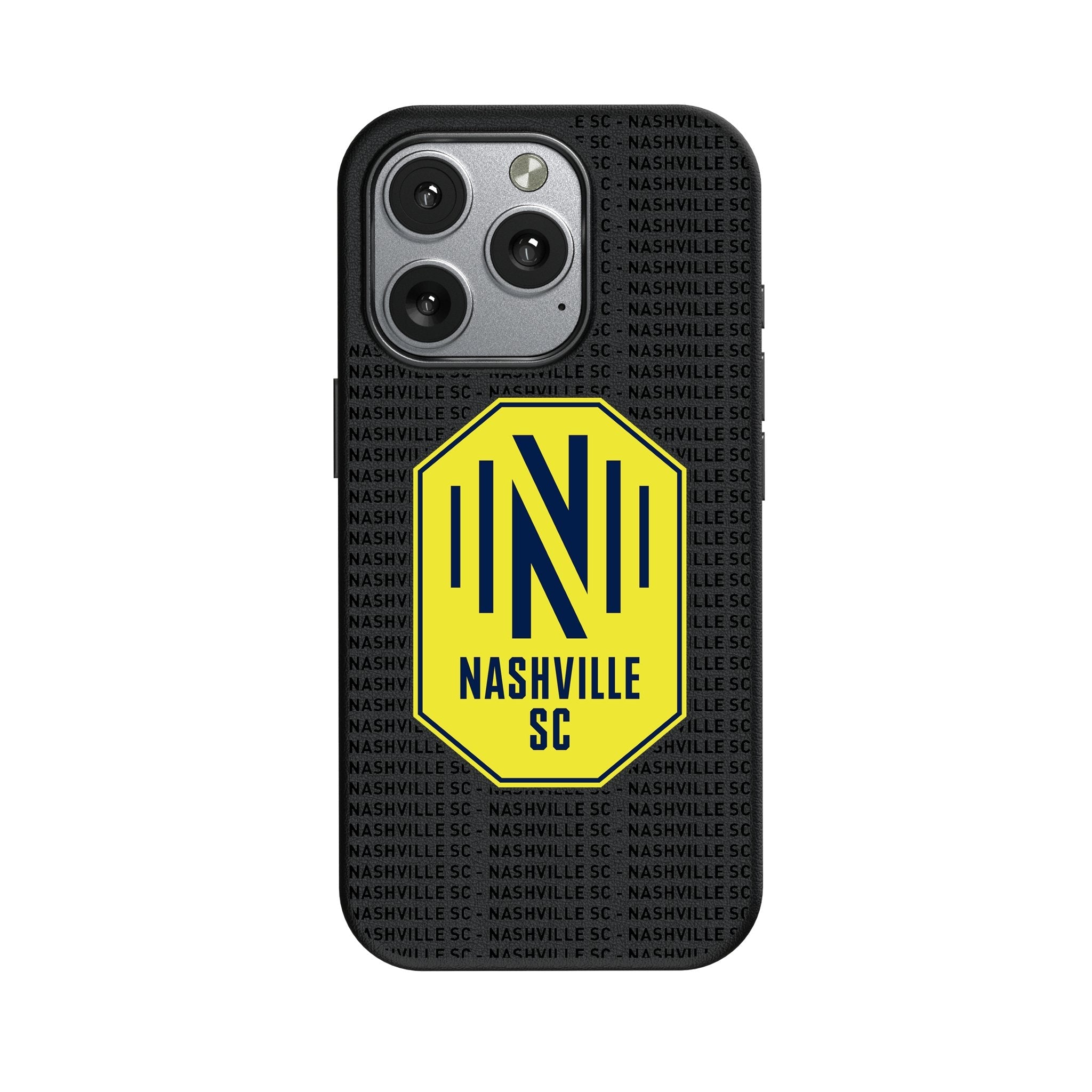 Nashville SC Text Backdrop MagSafe Compatible Phone Case for Apple iPhone 1