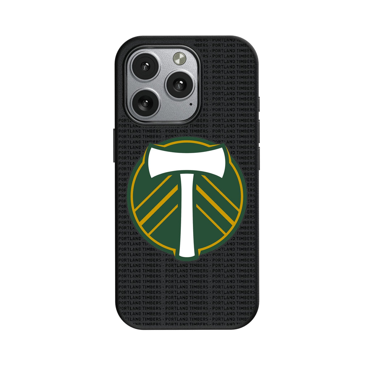 Portland Timbers Text Backdrop MagSafe Compatible Phone Case for Apple iPhone