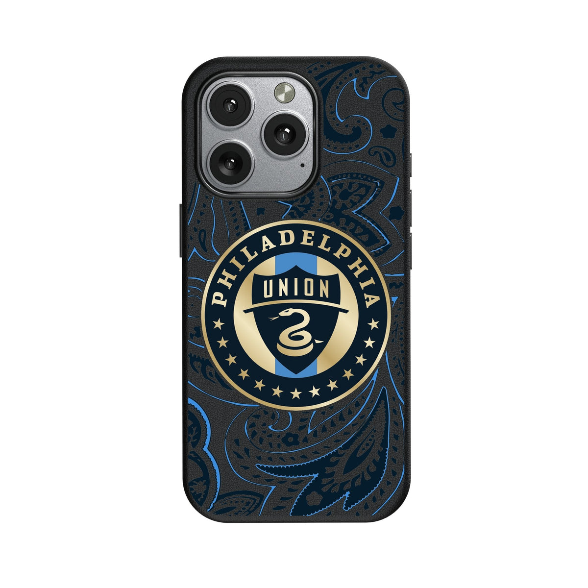 Philadelphia Union Paisley MagSafe Compatible Phone Case for Apple iPhone