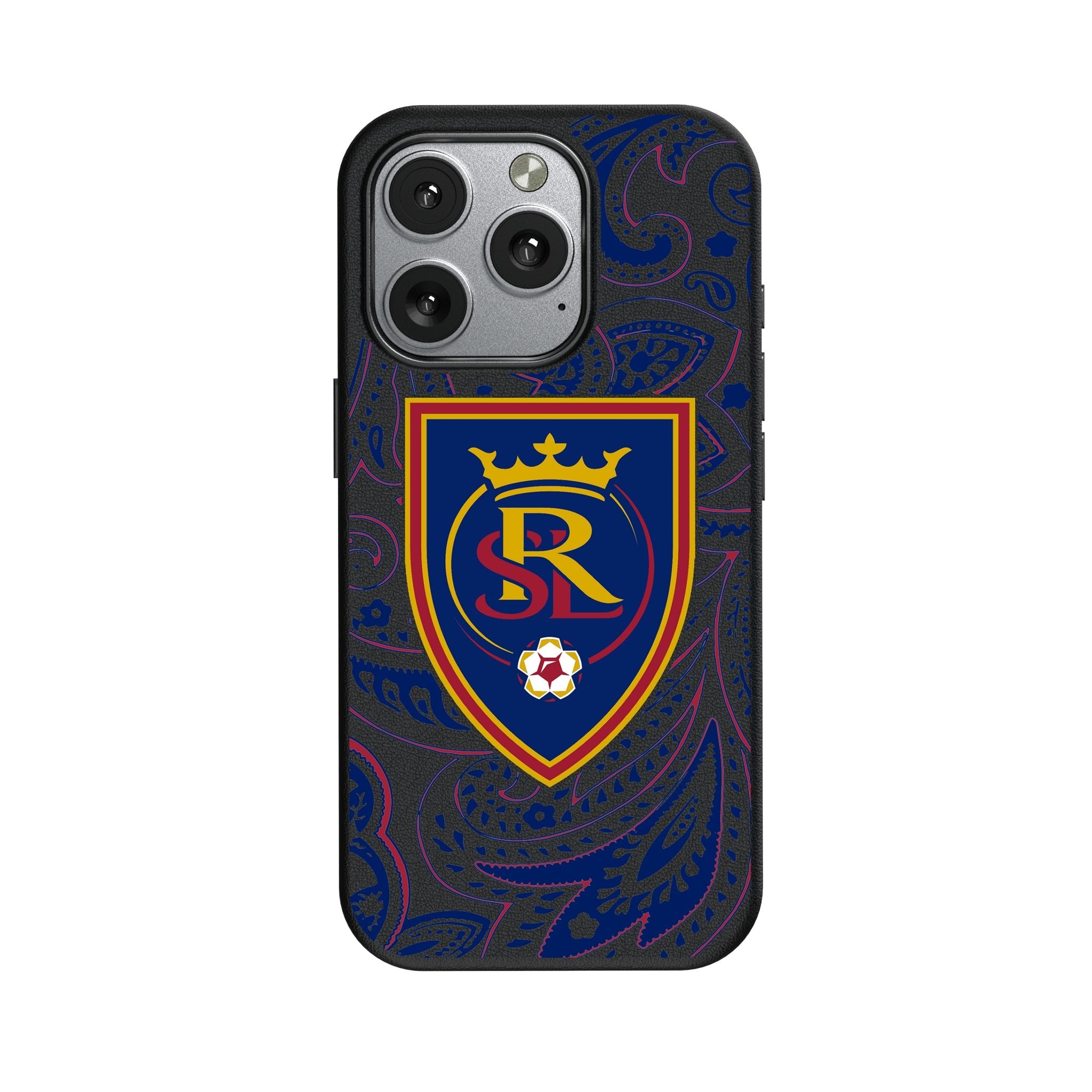 Real Salt Lake Paisley MagSafe Compatible Phone Case for Apple iPhone