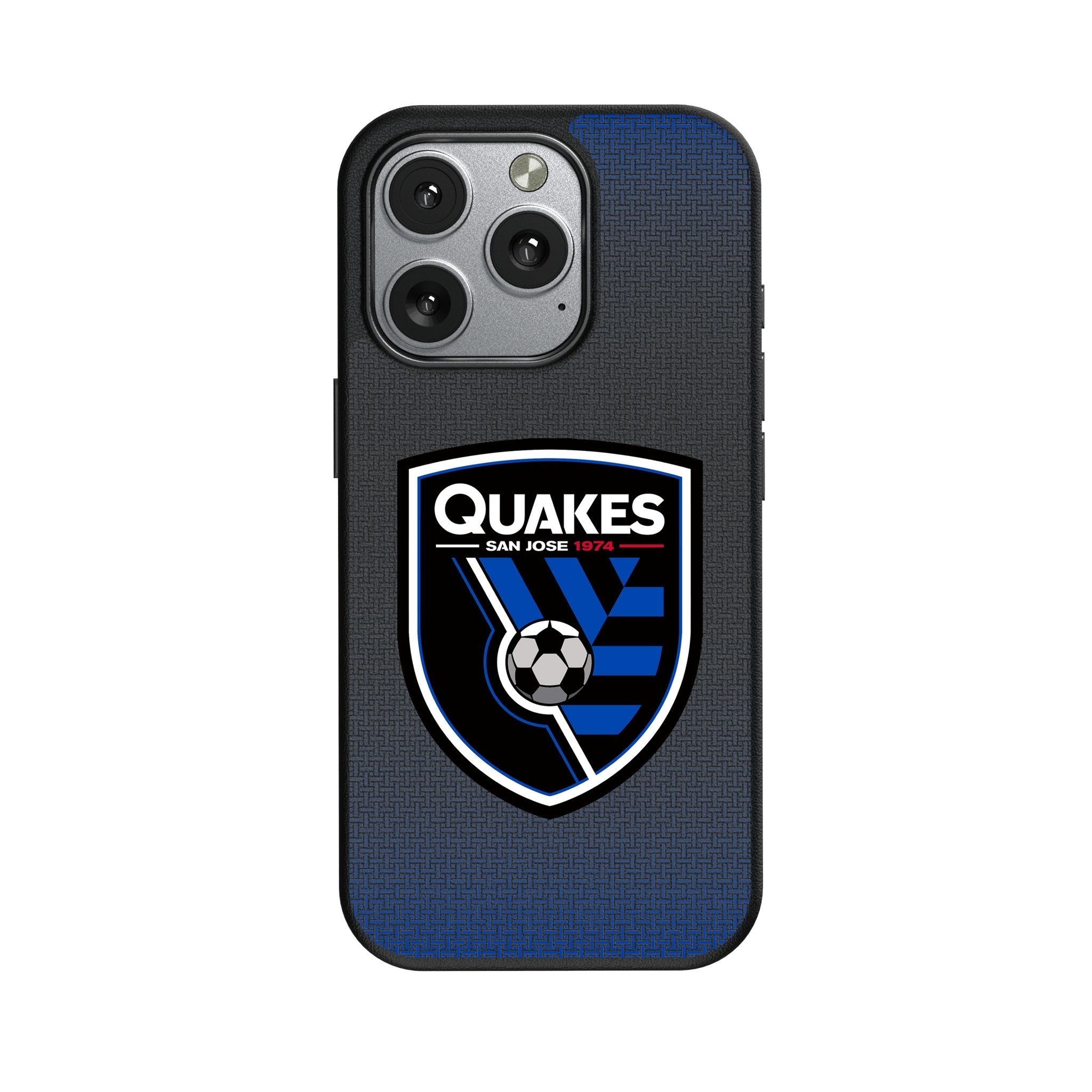 San Jose Earthquakes Linen MagSafe Compatible Phone Case for Apple iPhone