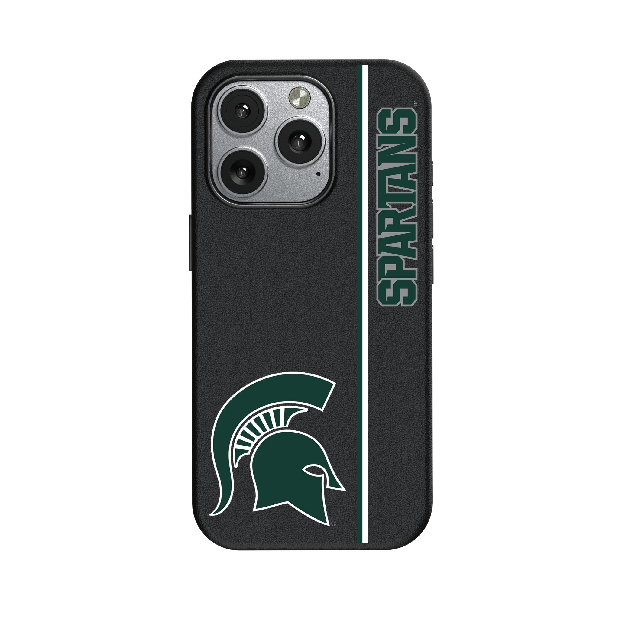 Michigan State University Spartans Sidebar MagSafe Compatible Phone Case for Apple iPhone