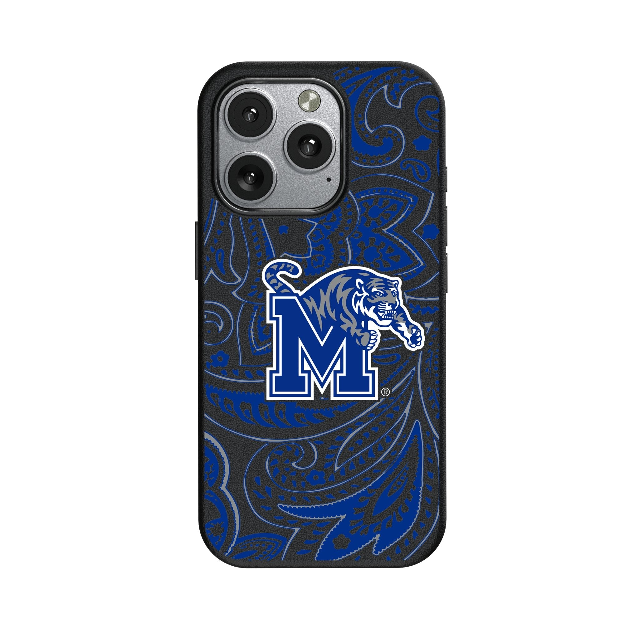 University of Memphis Tigers Paisley MagSafe Compatible Phone Case for Apple iPhone
