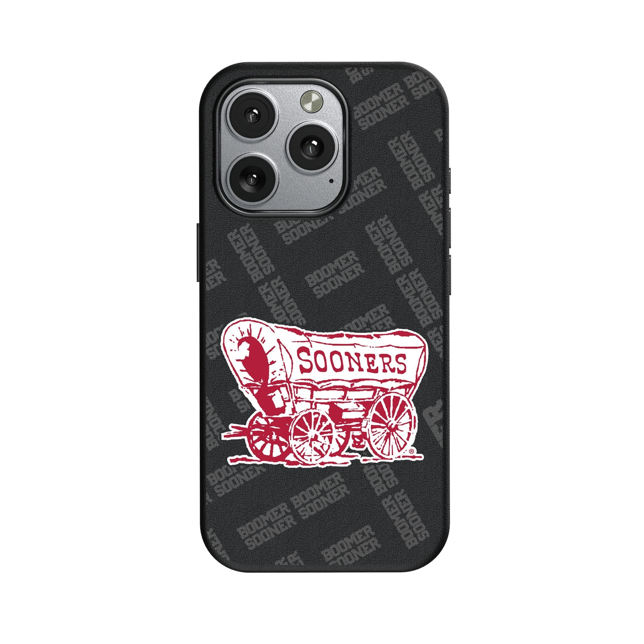 University of Oklahoma Sooners Quadtile MagSafe Compatible Phone Case for Apple iPhone 1