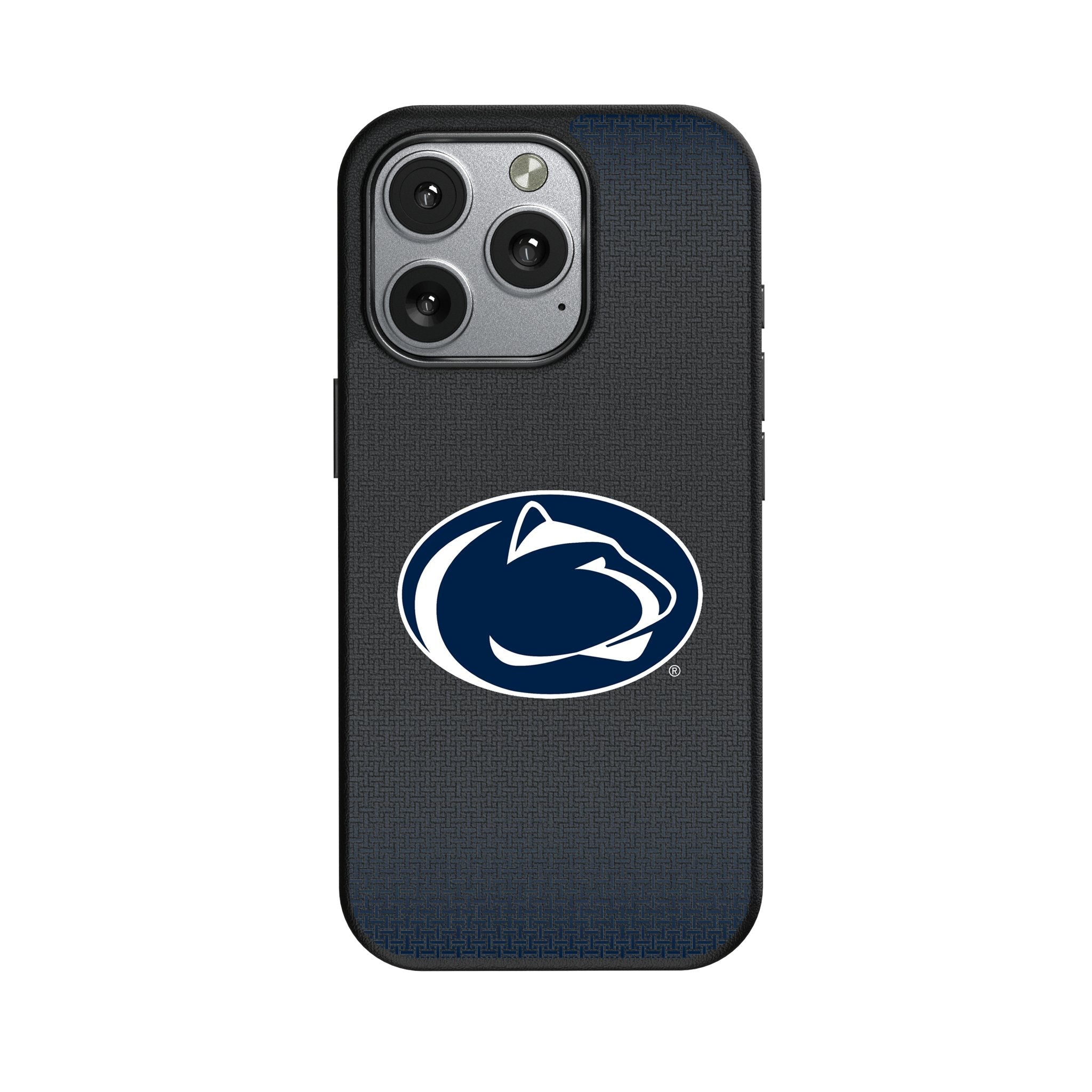 Pennsylvania State University Nittany Lions Linen MagSafe Compatible Phone Case for Apple iPhone 1