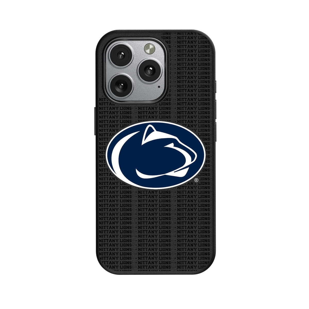 Pennsylvania State University Nittany Lions Text Backdrop MagSafe Compatible Phone Case for Apple iPhone 1