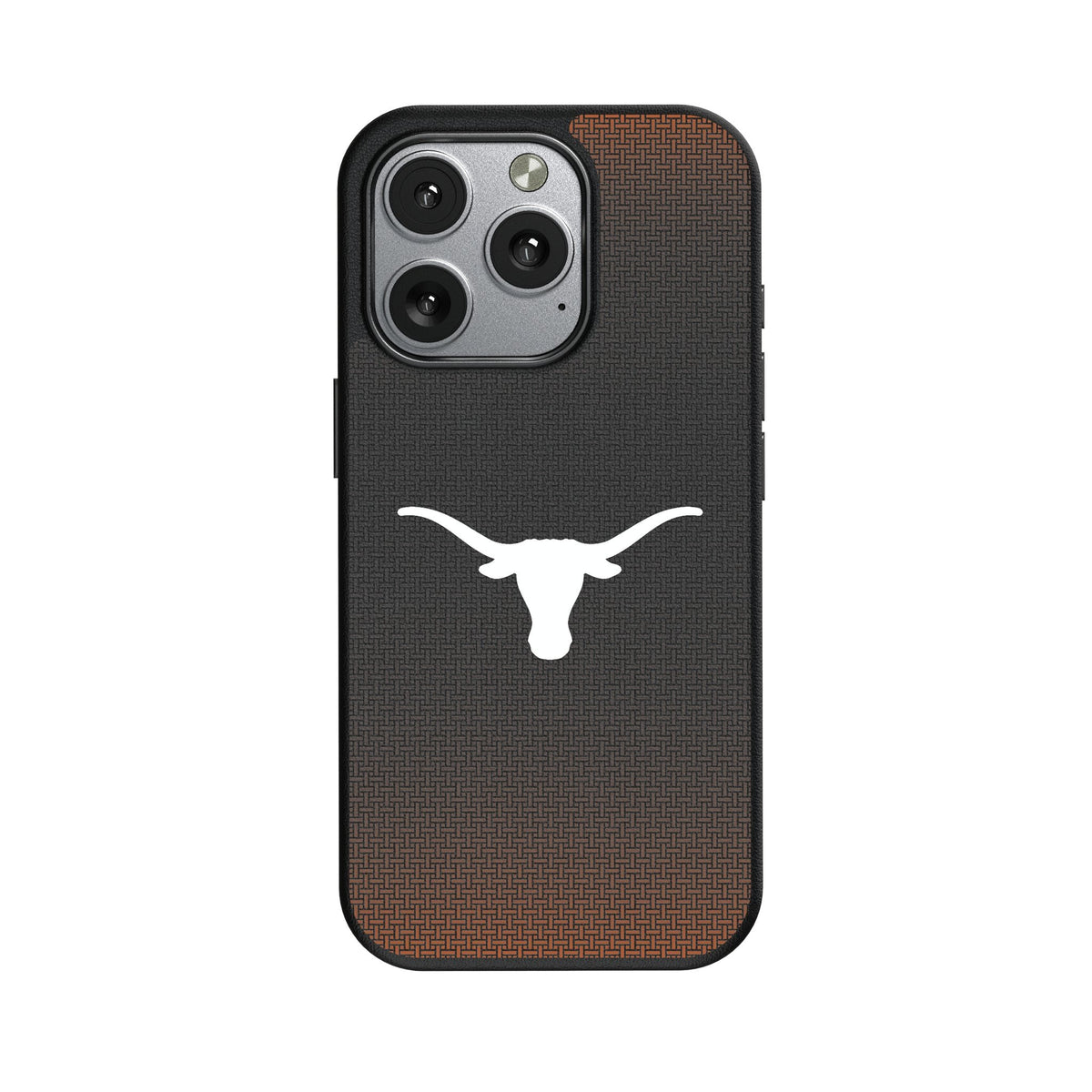 University of Texas Longhorns Linen MagSafe Compatible Phone Case for Apple iPhone 1