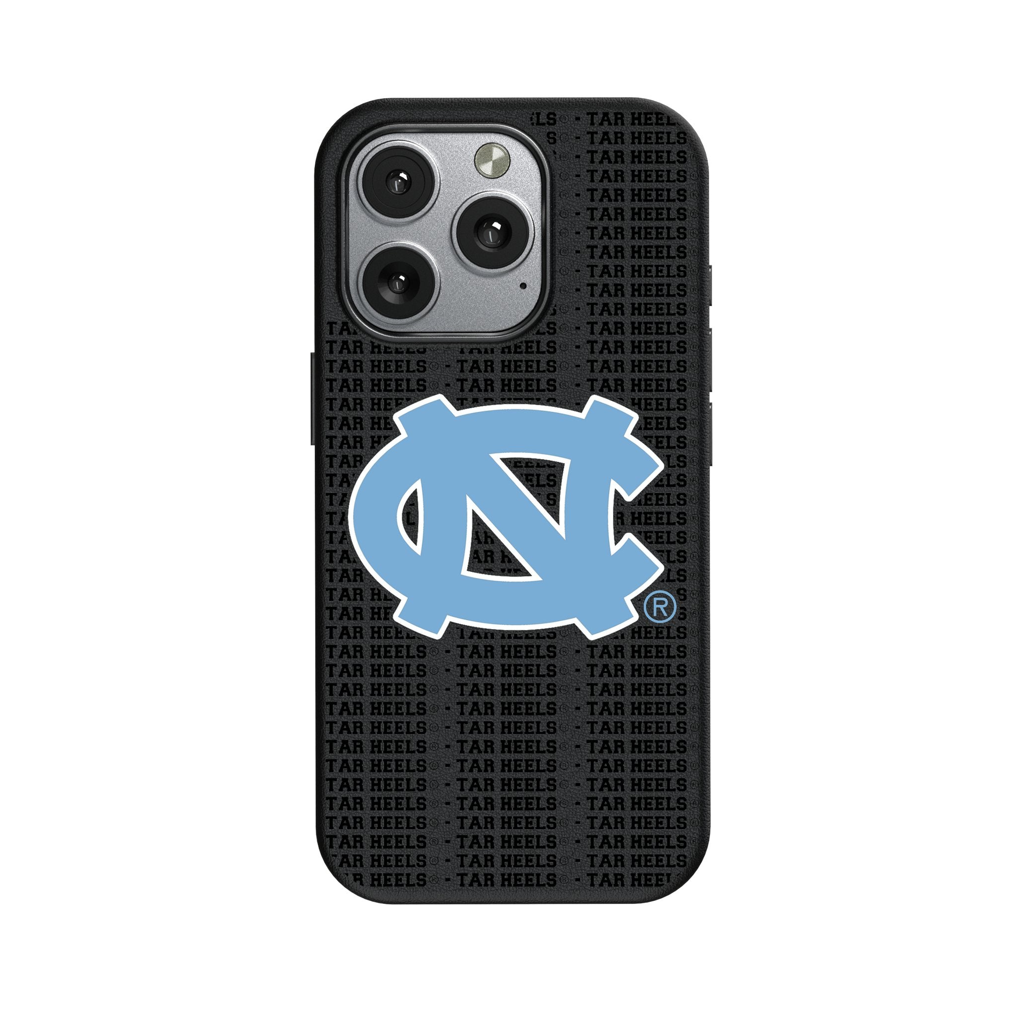 University of North Carolina Tar Heels Text Backdrop MagSafe Compatible Phone Case for Apple iPhone