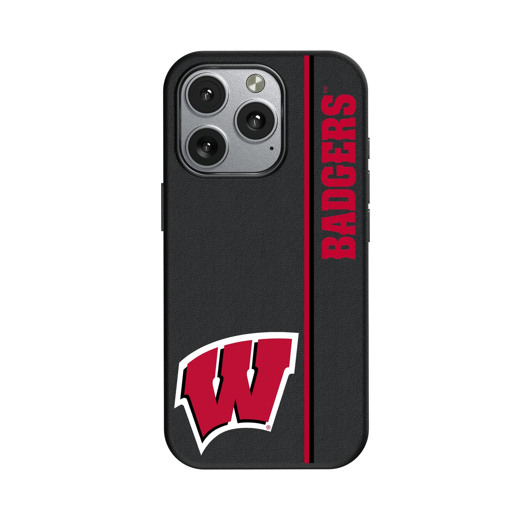 University of Wisconsin Badgers Sidebar MagSafe Compatible Phone Case for Apple iPhone