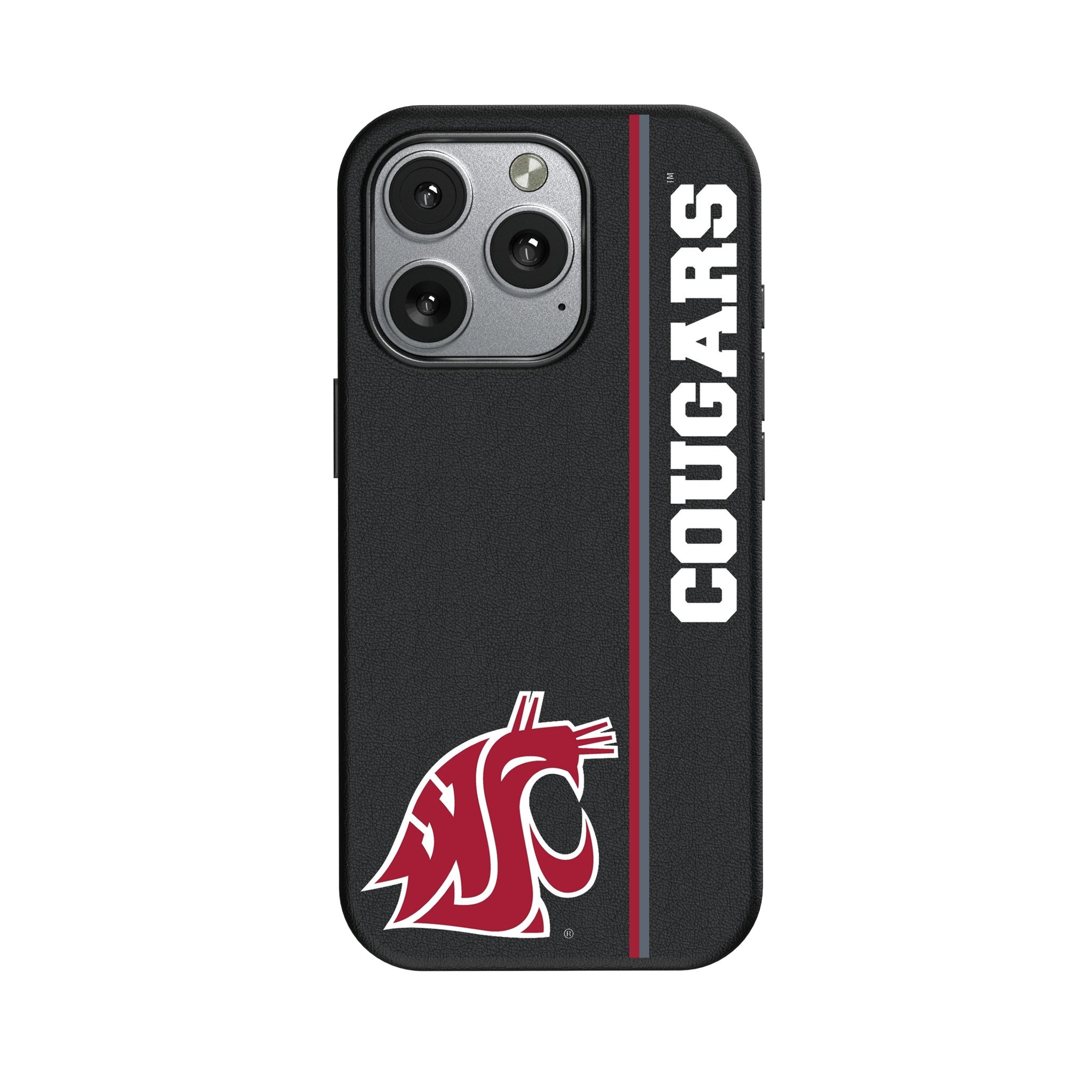 Washington State University Cougars Sidebar MagSafe Compatible Phone Case for Apple iPhone