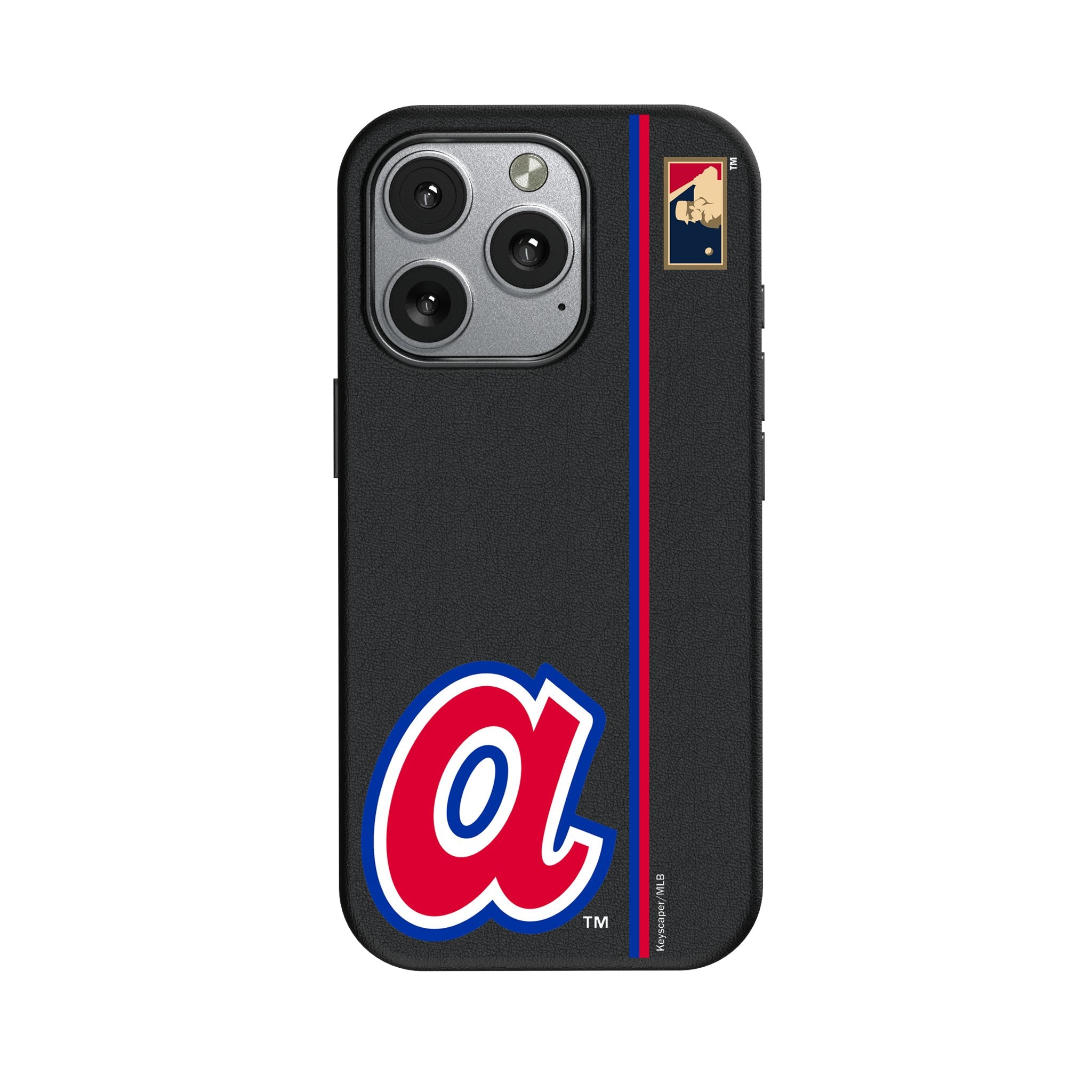Atlanta Braves 1972-1980 - Cooperstown Collection Sidebar MagSafe Compatible Phone Case for Apple iPhone