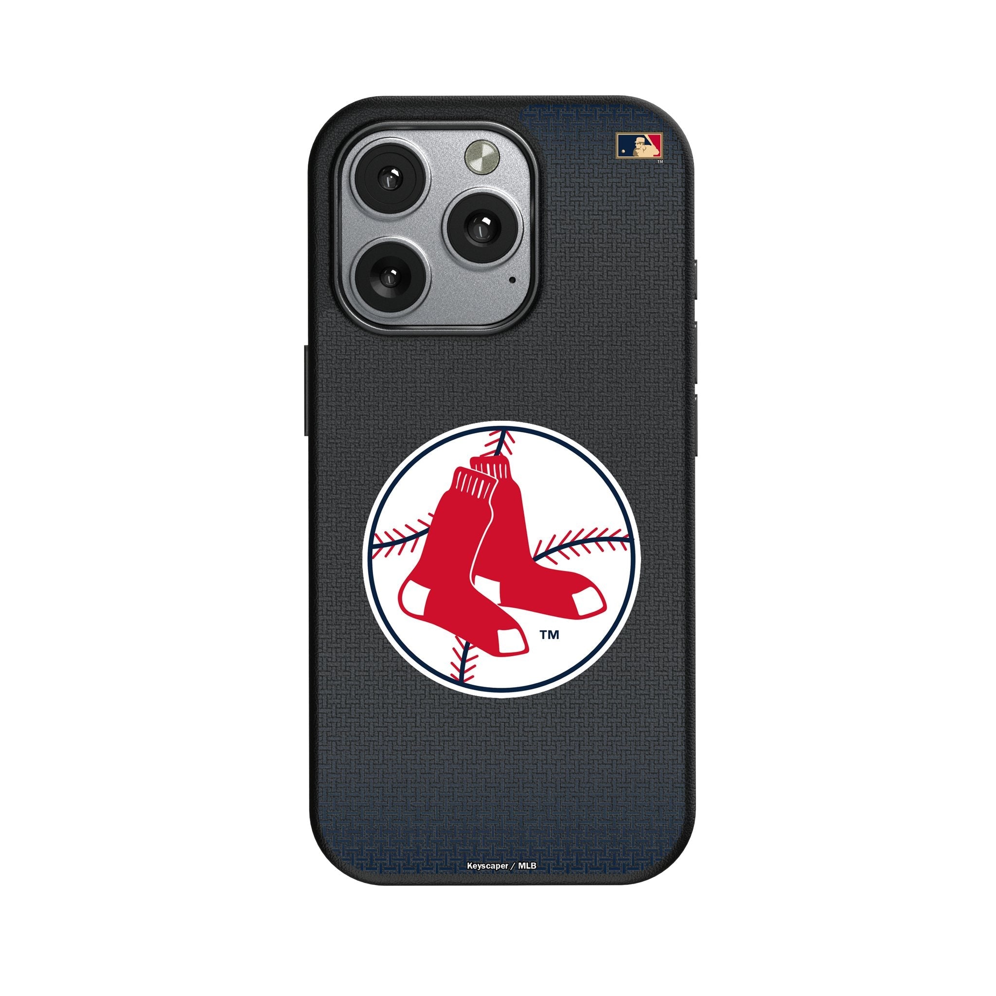 Boston Red Sox 1970-1975 - Cooperstown Collection Linen MagSafe Compatible Phone Case for Apple iPhone 1