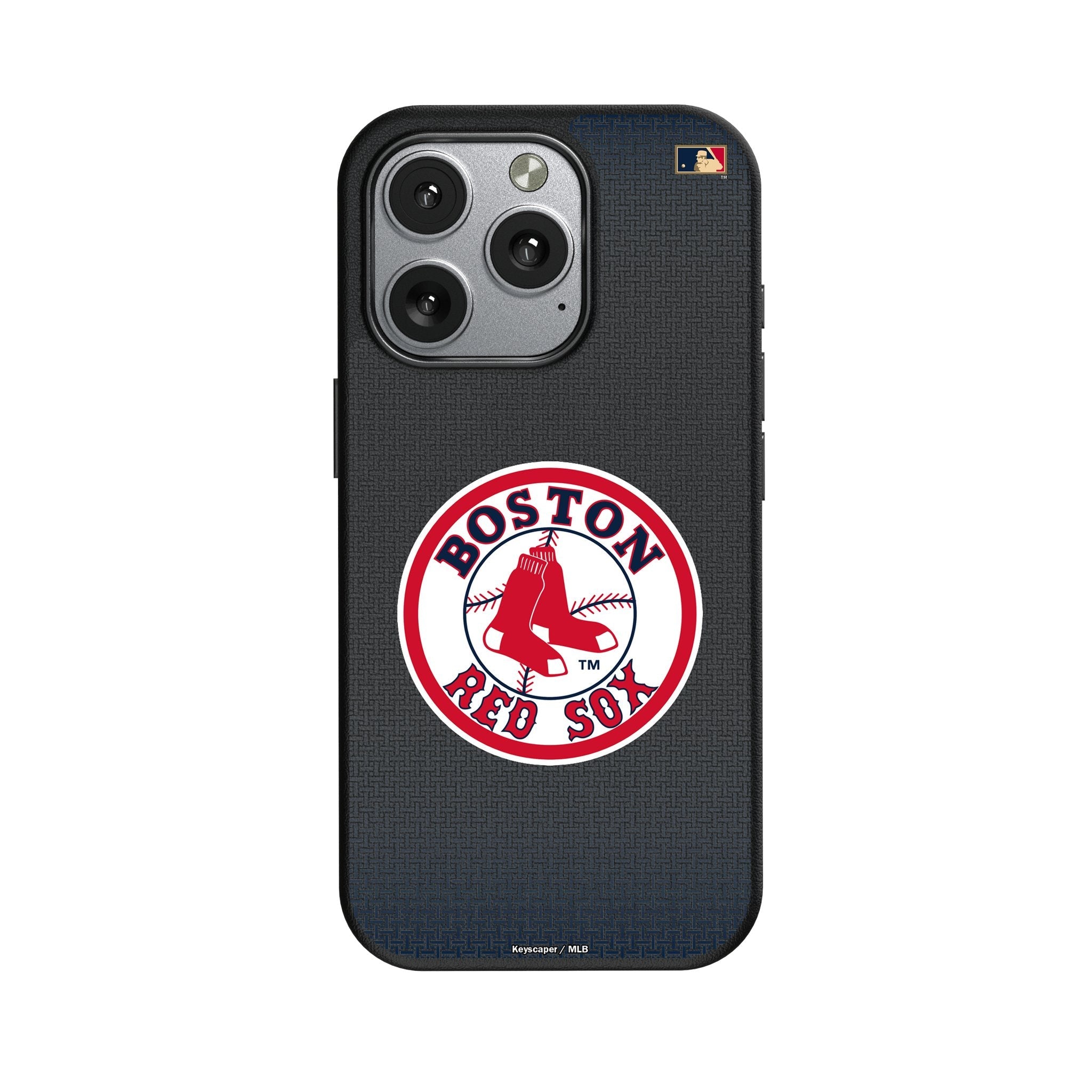 Boston Red Sox 1976-2008 - Cooperstown Collection Linen MagSafe Compatible Phone Case for Apple iPhone
