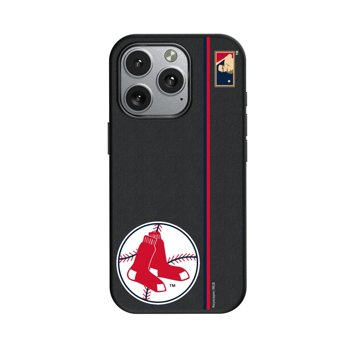 Boston Red Sox 1970-1975 - Cooperstown Collection Sidebar MagSafe Compatible Phone Case for Apple iPhone 1