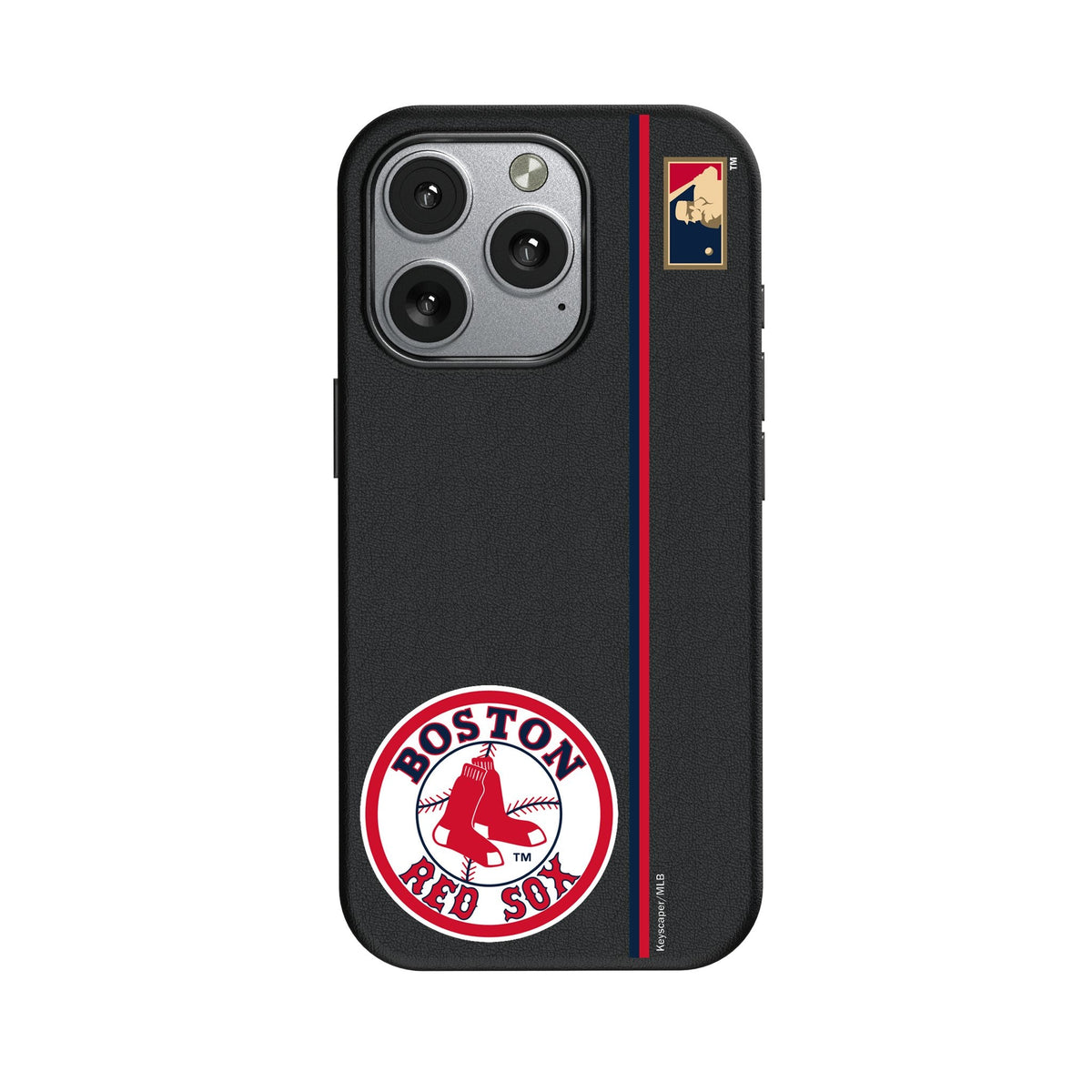 Boston Red Sox 1976-2008 - Cooperstown Collection Sidebar MagSafe Compatible Phone Case for Apple iPhone 1