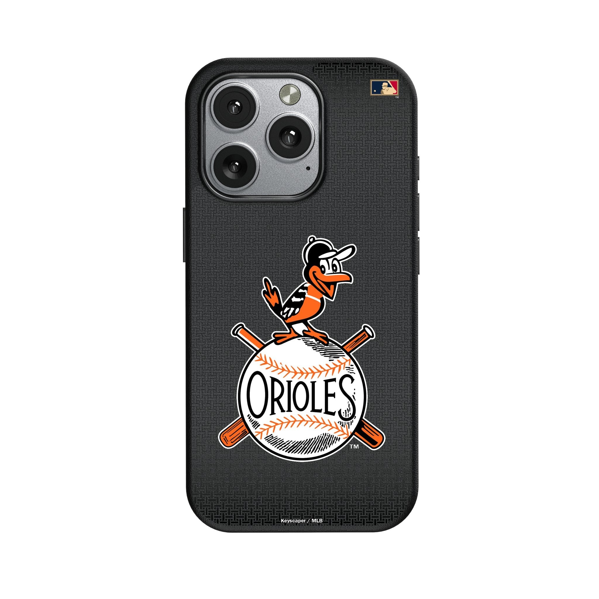 Baltimore Orioles 1954-1963 - Cooperstown Collection Linen MagSafe Compatible Phone Case for Apple iPhone 1