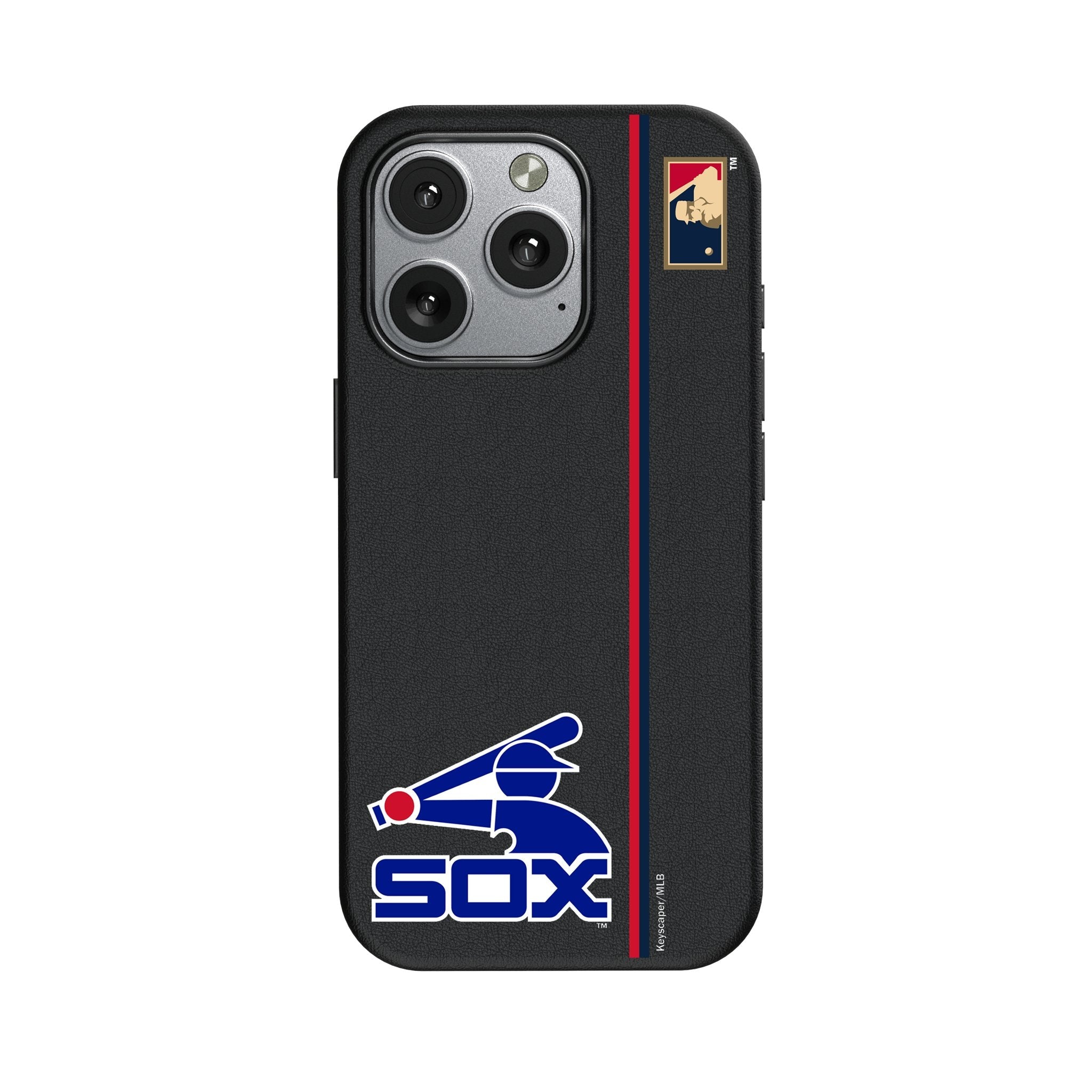 Chicago White Sox 1976-1981 - Cooperstown Collection Sidebar MagSafe Compatible Phone Case for Apple iPhone 1