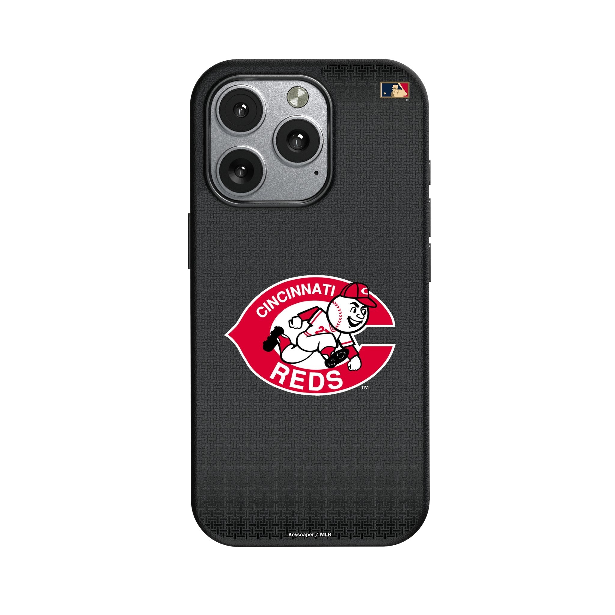 Cincinnati Reds 1974-1992 - Cooperstown Collection Linen MagSafe Compatible Phone Case for Apple iPhone 1