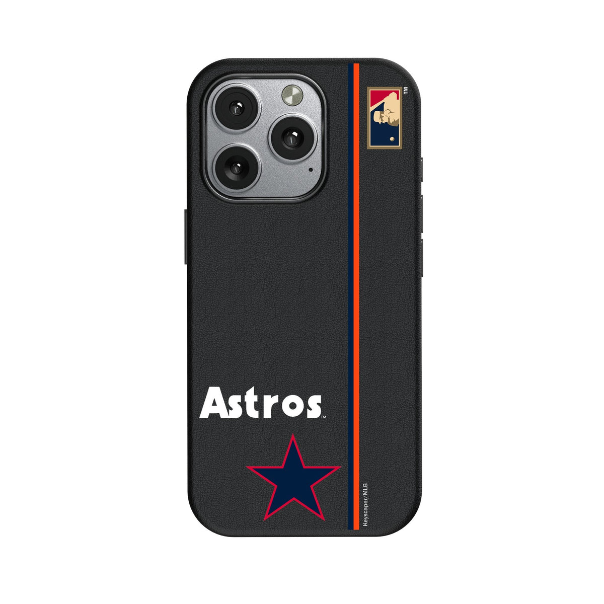 Houston Astros 1975-1981 - Cooperstown Collection Sidebar MagSafe Compatible Phone Case for Apple iPhone 1