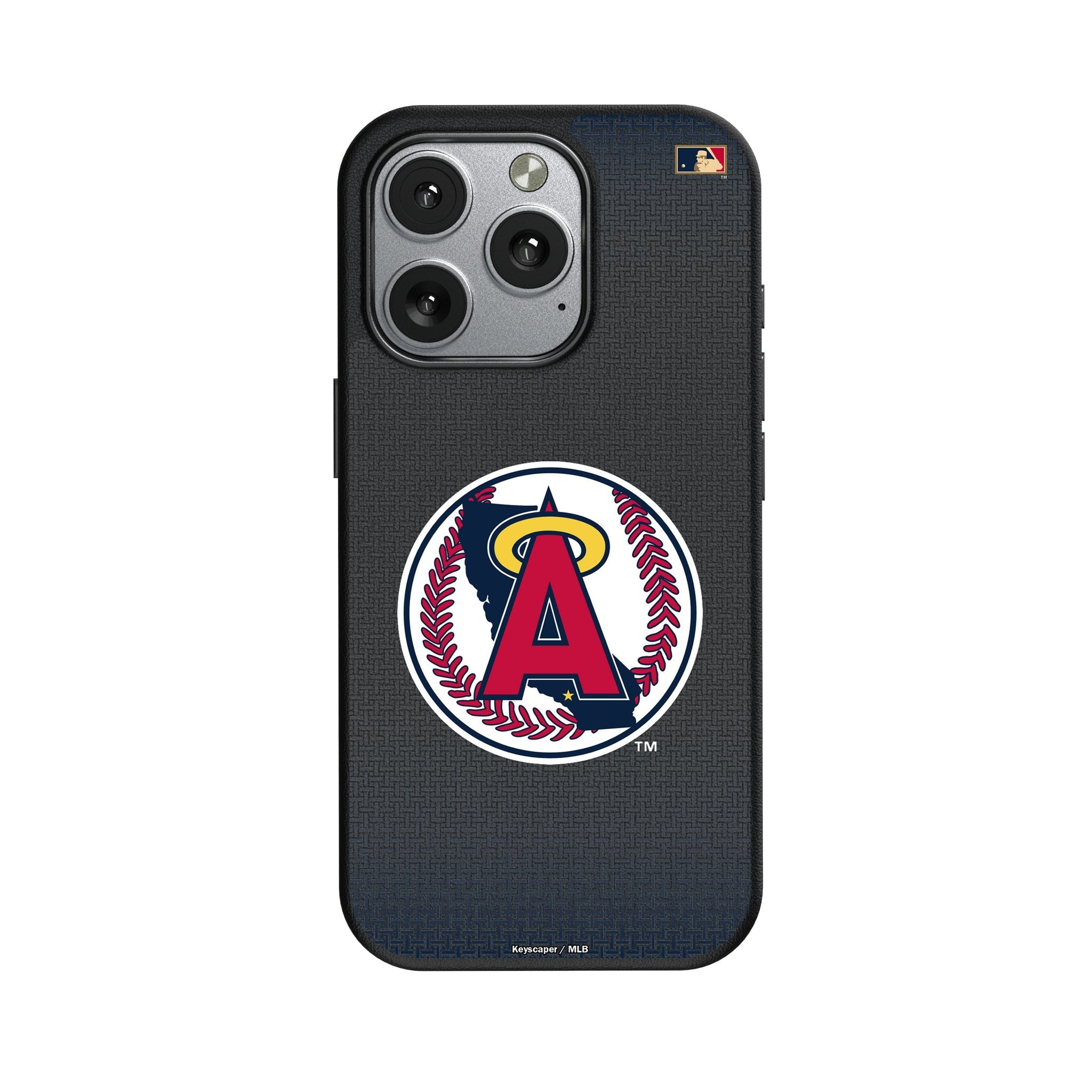 LA Angels 1986-1992 - Cooperstown Collection Linen MagSafe Compatible Phone Case for Apple iPhone 1