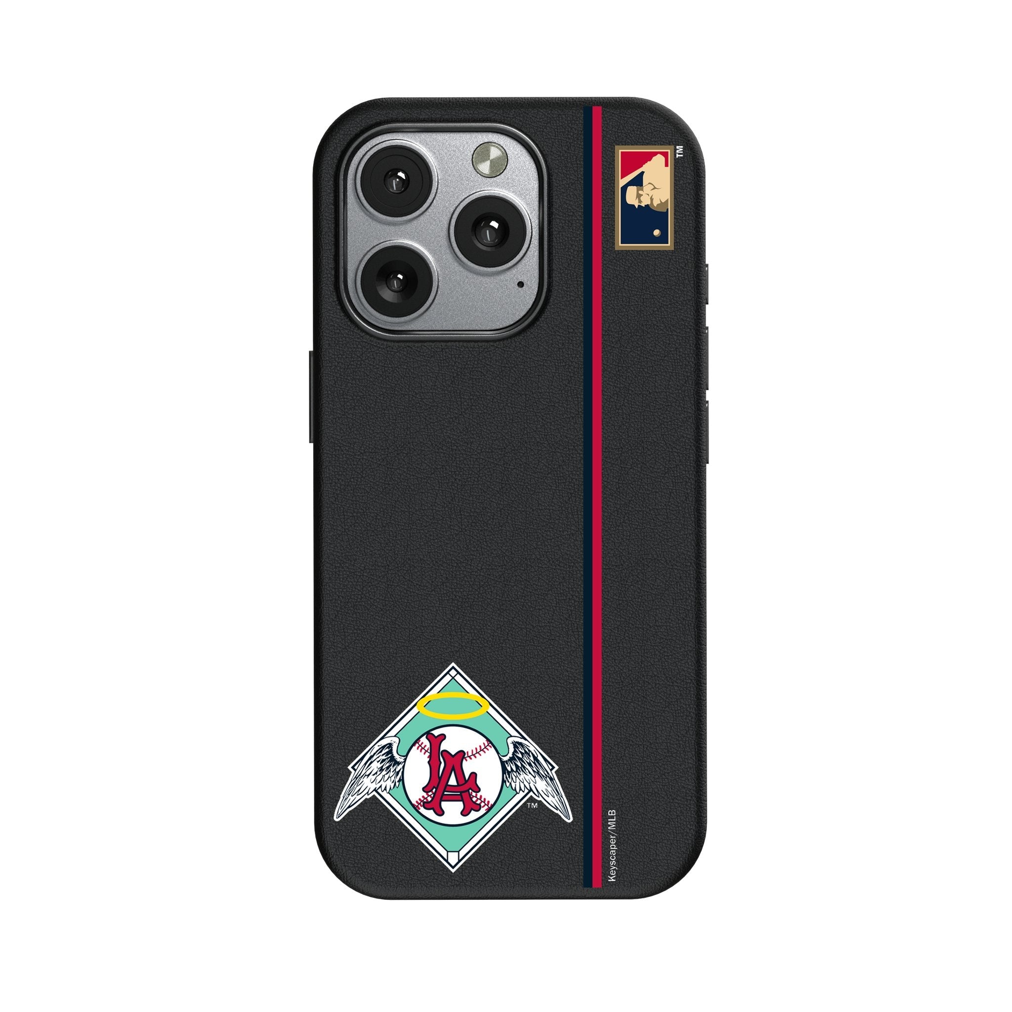 LA Angels 1961-1965 - Cooperstown Collection Sidebar MagSafe Compatible Phone Case for Apple iPhone 1
