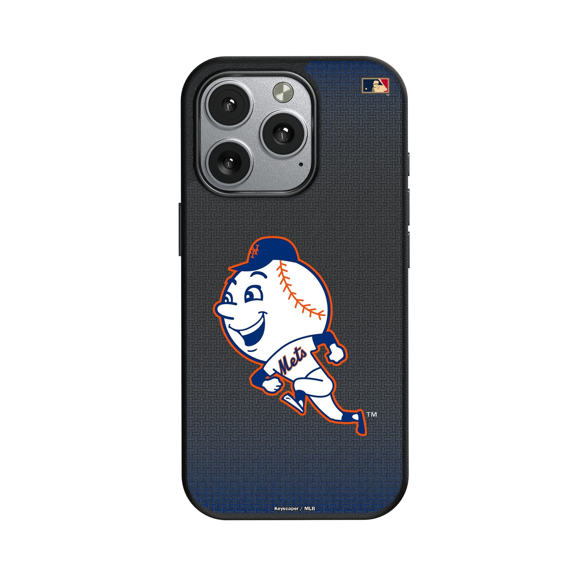 New York Mets 2014 - Cooperstown Collection Linen MagSafe Compatible Phone Case for Apple iPhone 1
